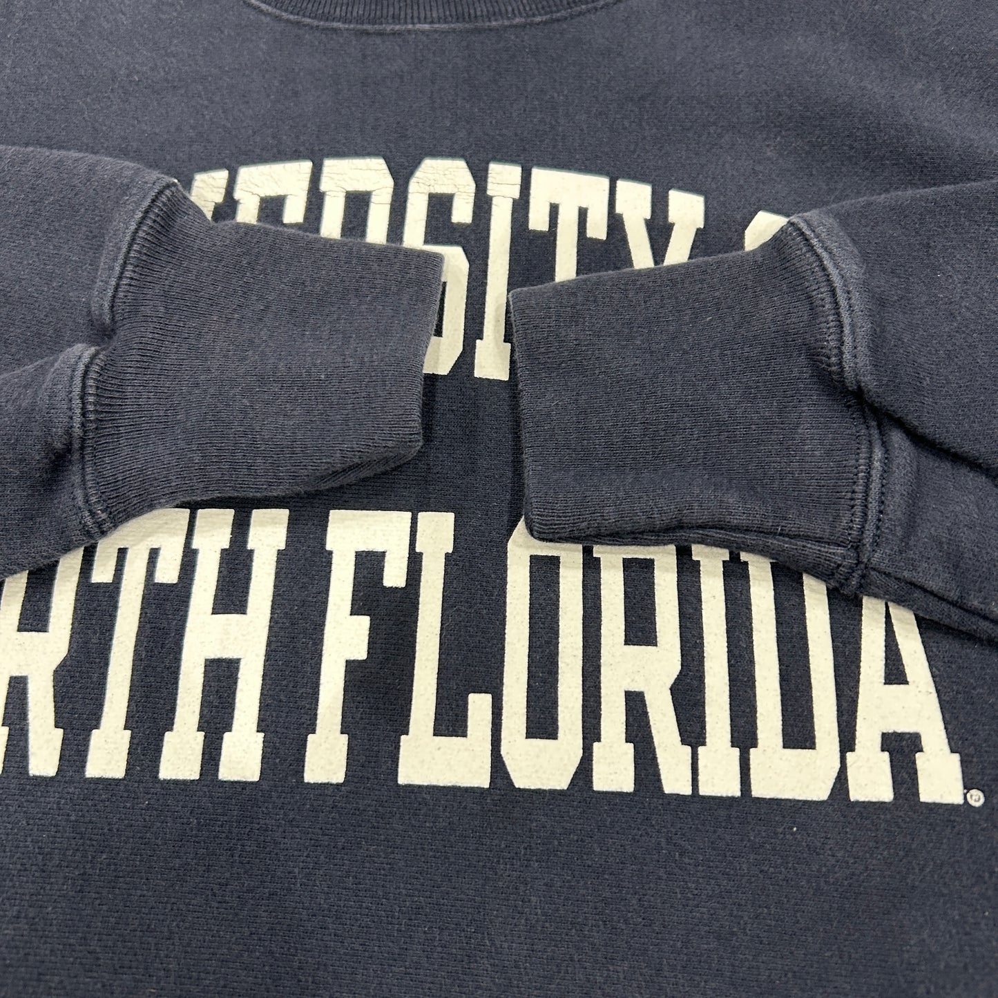 00's champion reverse weave "UNIVERSITY OF NORTH FLORIDA" チャンピオン リバースウィーブ ダークネイビー (M)/A8088S=SO