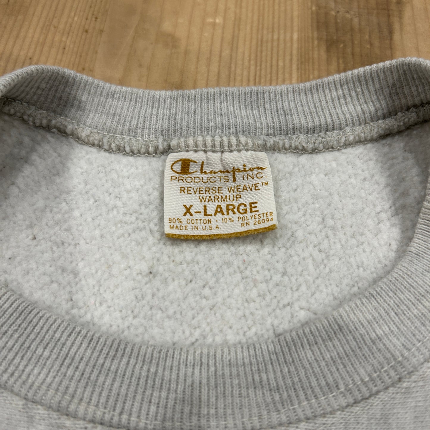 70's champion reverse weave "ARKANSAS" チャンピオン リバースウィーブ グレー (XL)/B3056S-SO
