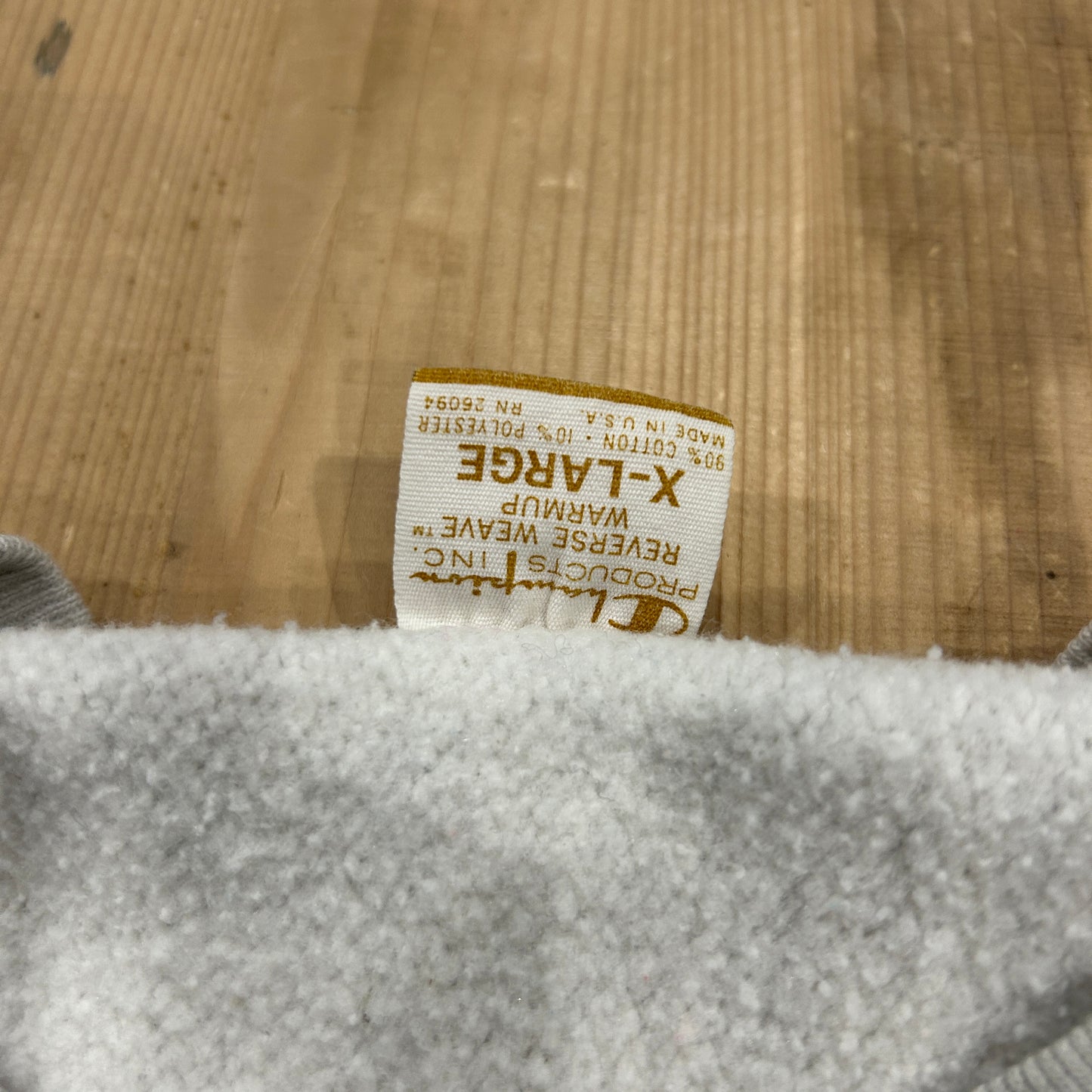 70's champion reverse weave "ARKANSAS" チャンピオン リバースウィーブ グレー (XL)/B3056S-SO