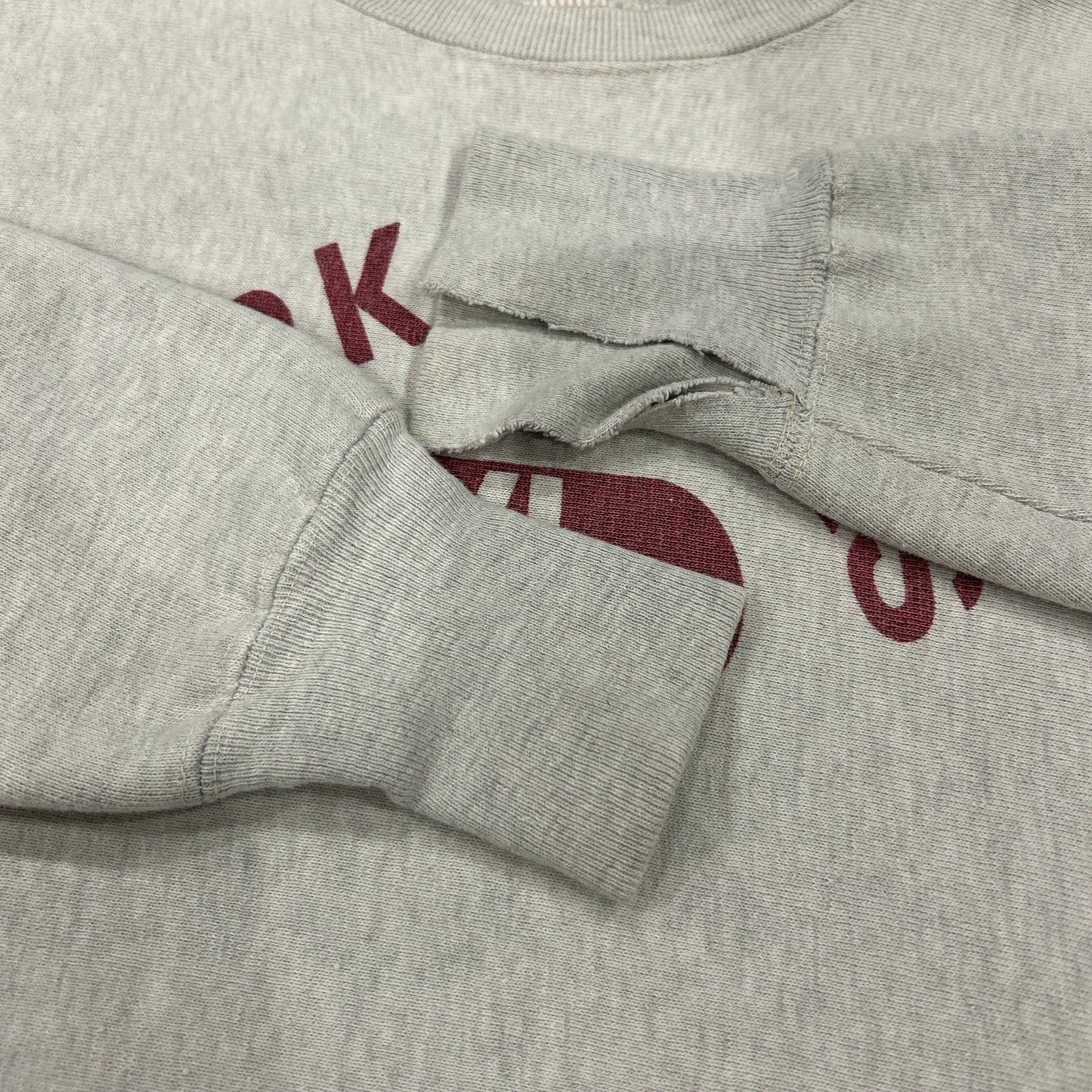 70's champion reverse weave "ARKANSAS" チャンピオン リバースウィーブ グレー (XL)/B3056S-SO
