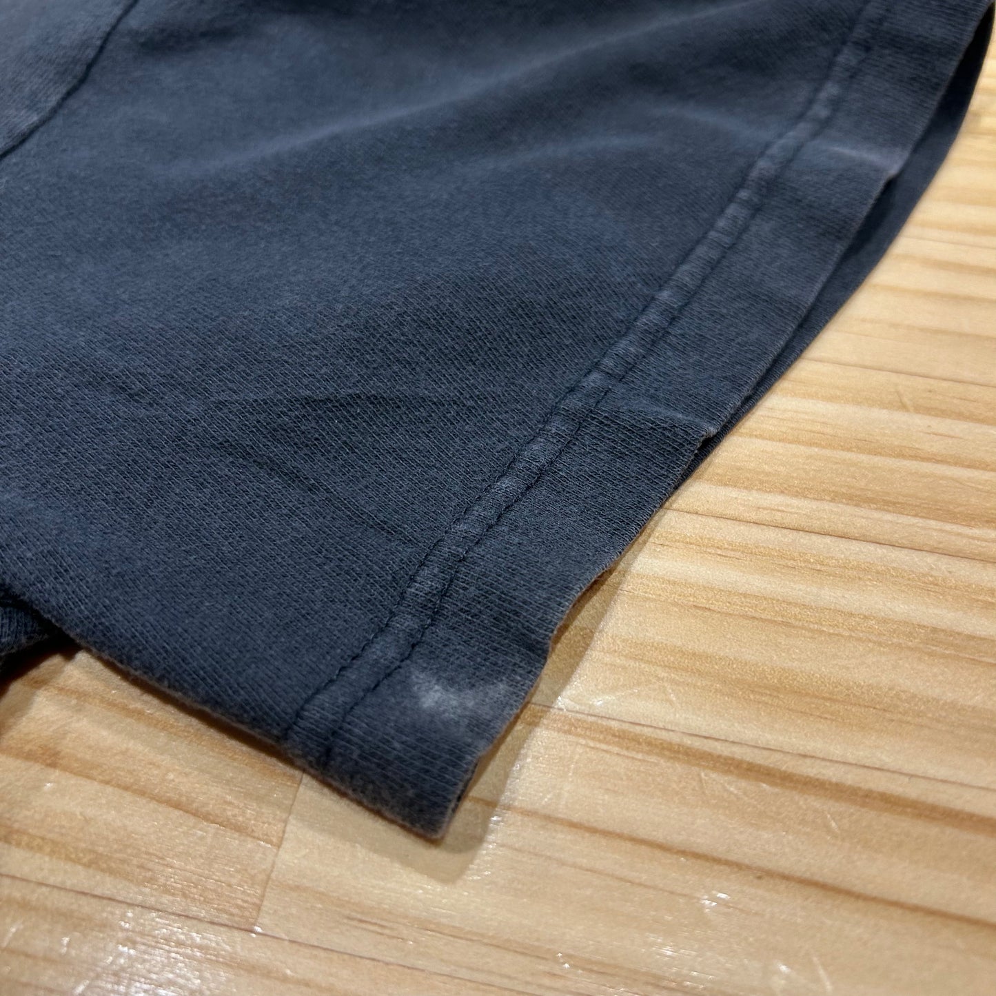 00's THUNDER SPORTSWEAR "FEEL THE WIND" Tシャツ ブラック (L)/A7137T-SO
