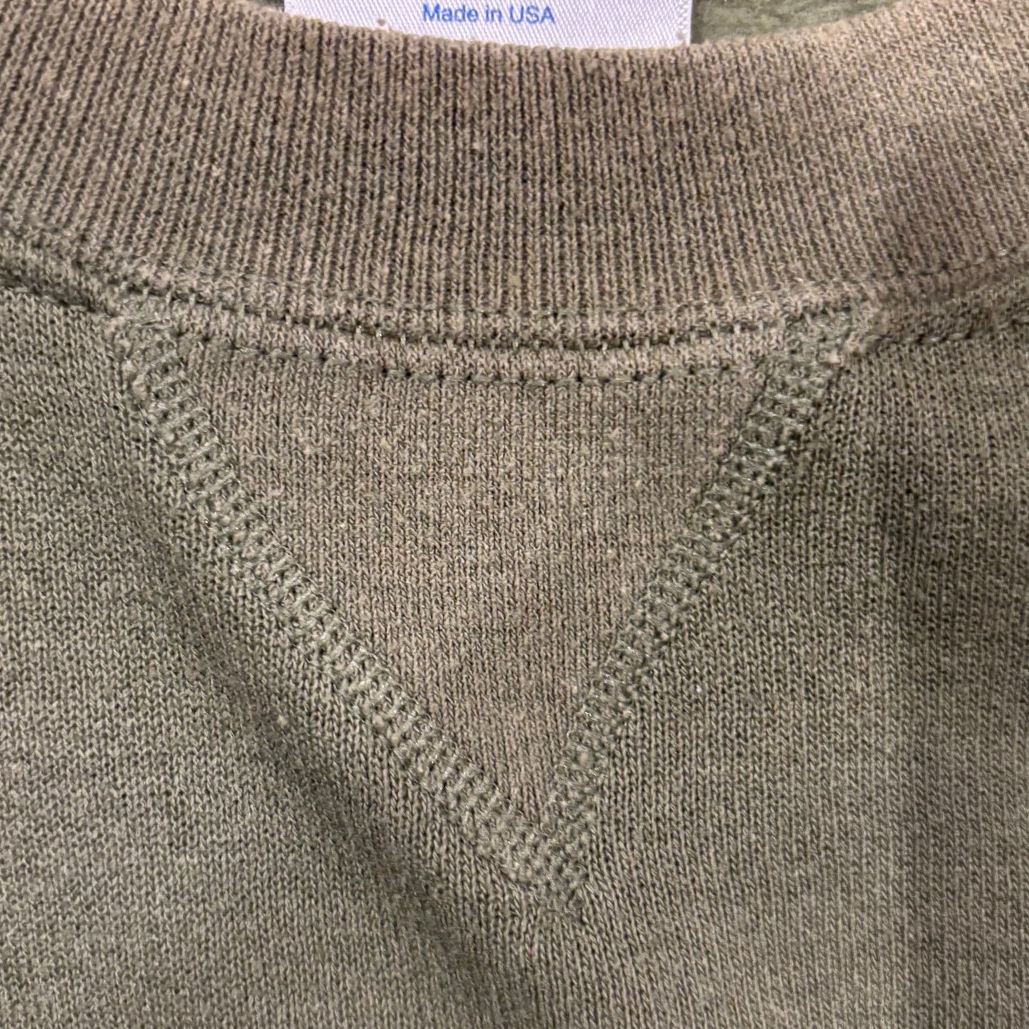 90's Soffe USMC ミリタリースウェット カーキ (L)/A7939S-SO