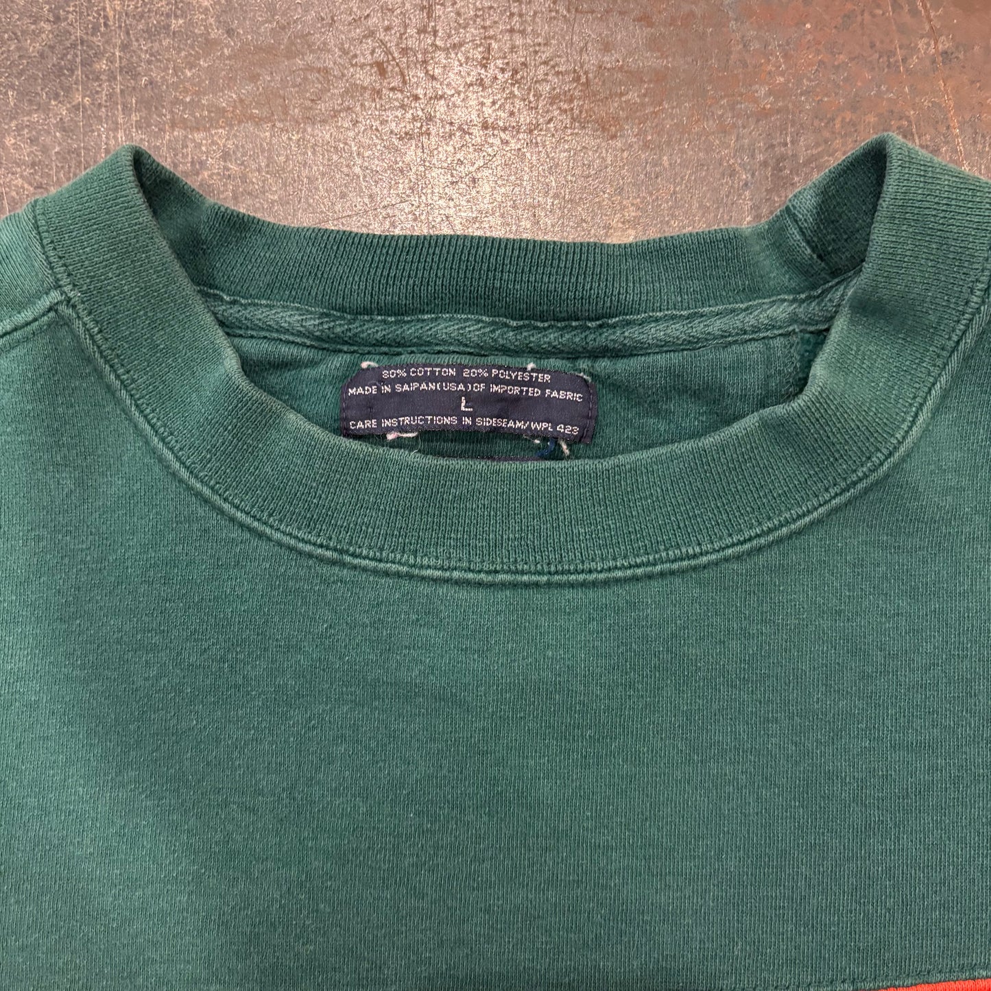 90's DOCKERS ボーダースウェット L /B0181S-SO
