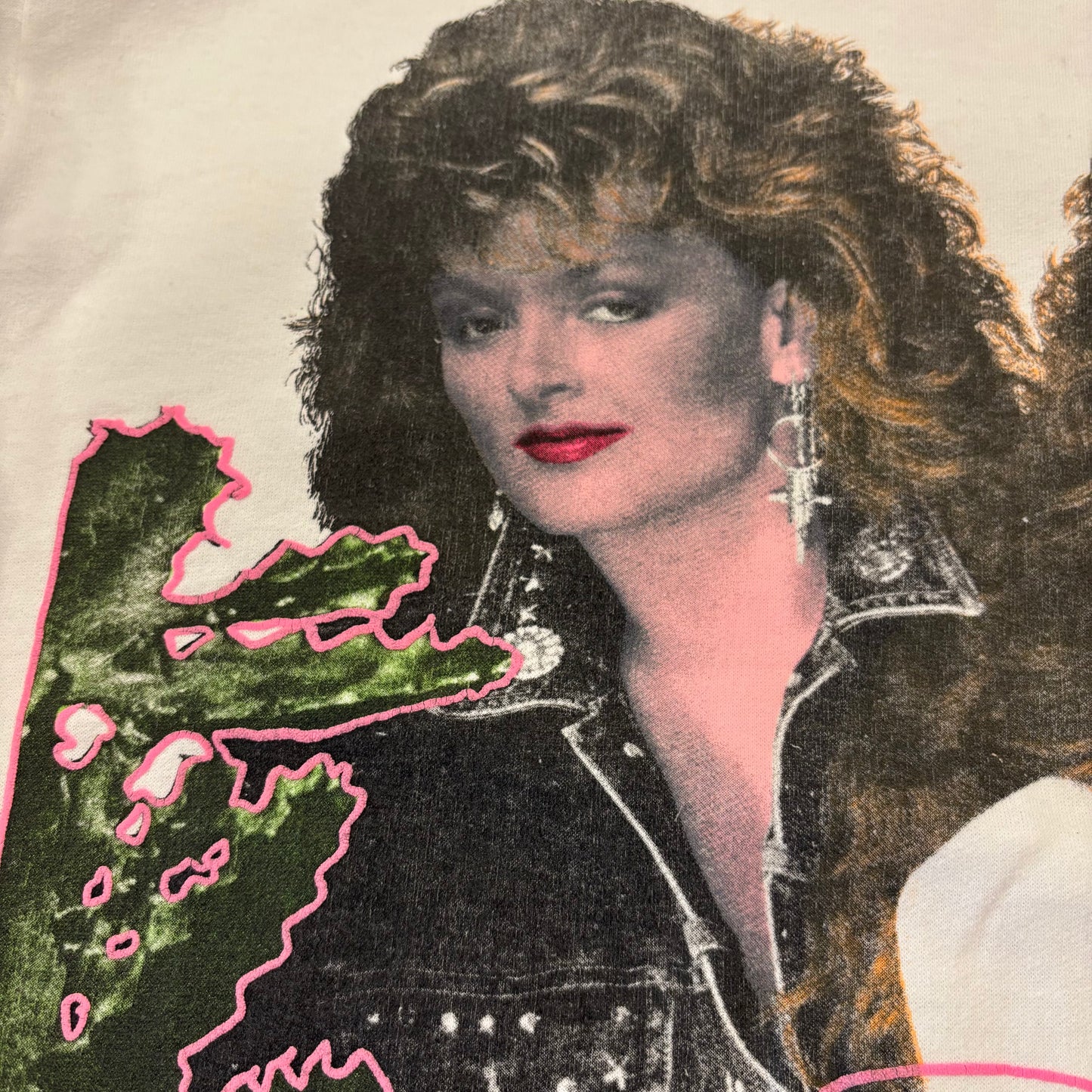 90's Tennessee River The Judds Wynonna&Naomi 1991ツアー スウェット 白 L /A8198S-SO