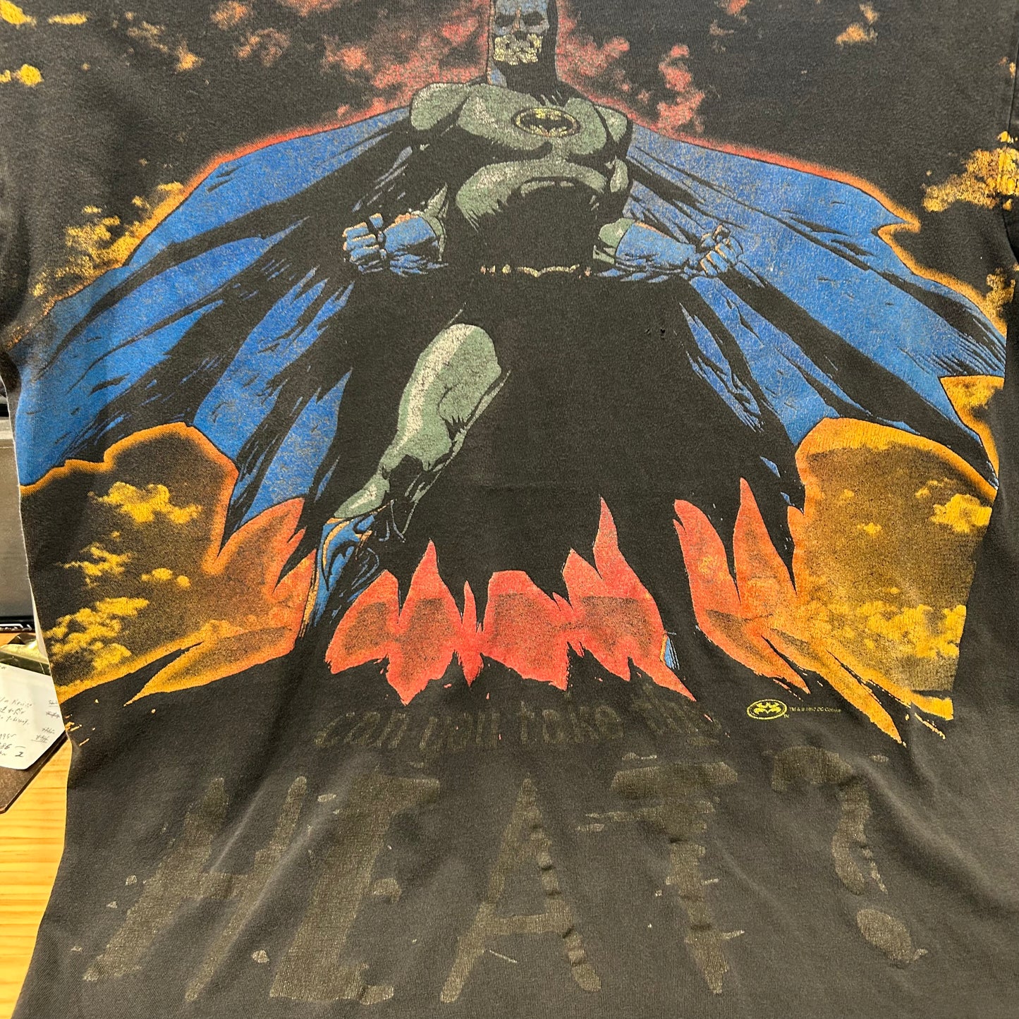 90's Batman ”バットマン&ロビン Mr.フリーズの逆襲”ムービーTシャツ 黒/A6761T-SO