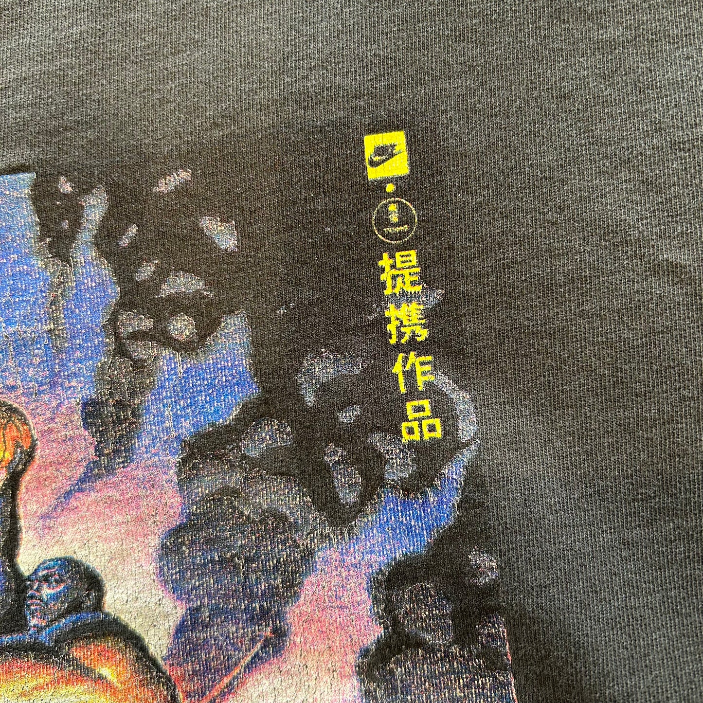 90's NIKE ゴジラvsバークレー ナイキCM Tシャツ NBA 黒(XL)/A6996T-SO