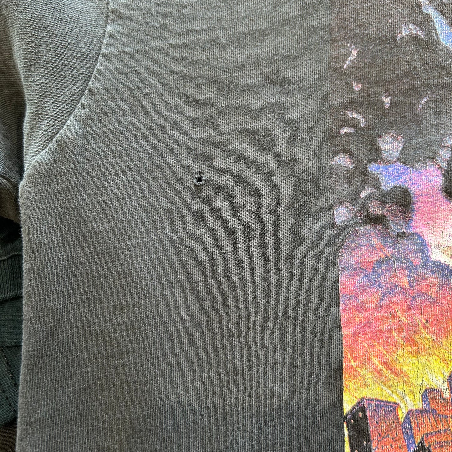 90's NIKE ゴジラvsバークレー ナイキCM Tシャツ NBA 黒(XL)/A6996T-SO