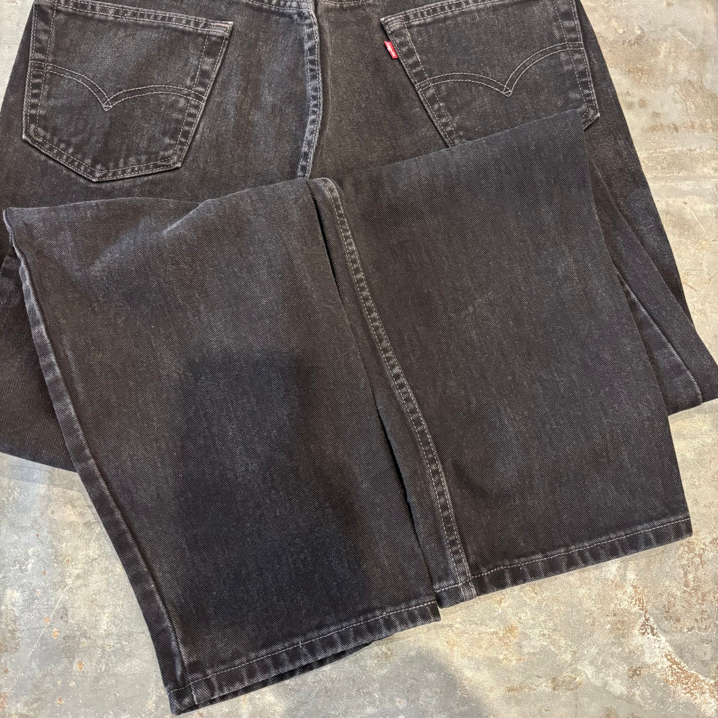 00's Levi's 550 リーバイス ブラックデニムパンツ (36×36)/B2277P-SO