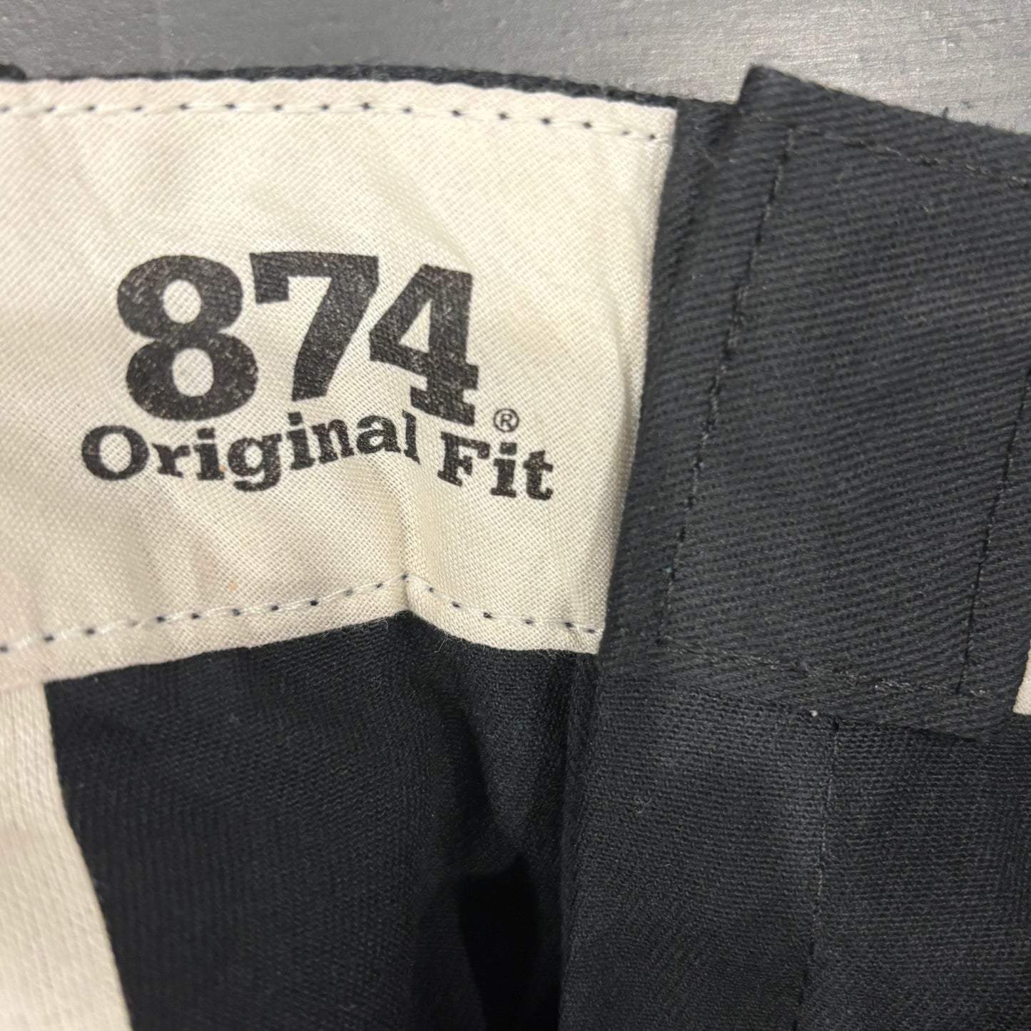 00's Dickies ディッキーズ 874 ワークパンツ 黒 (36×32)/B1030P-SO