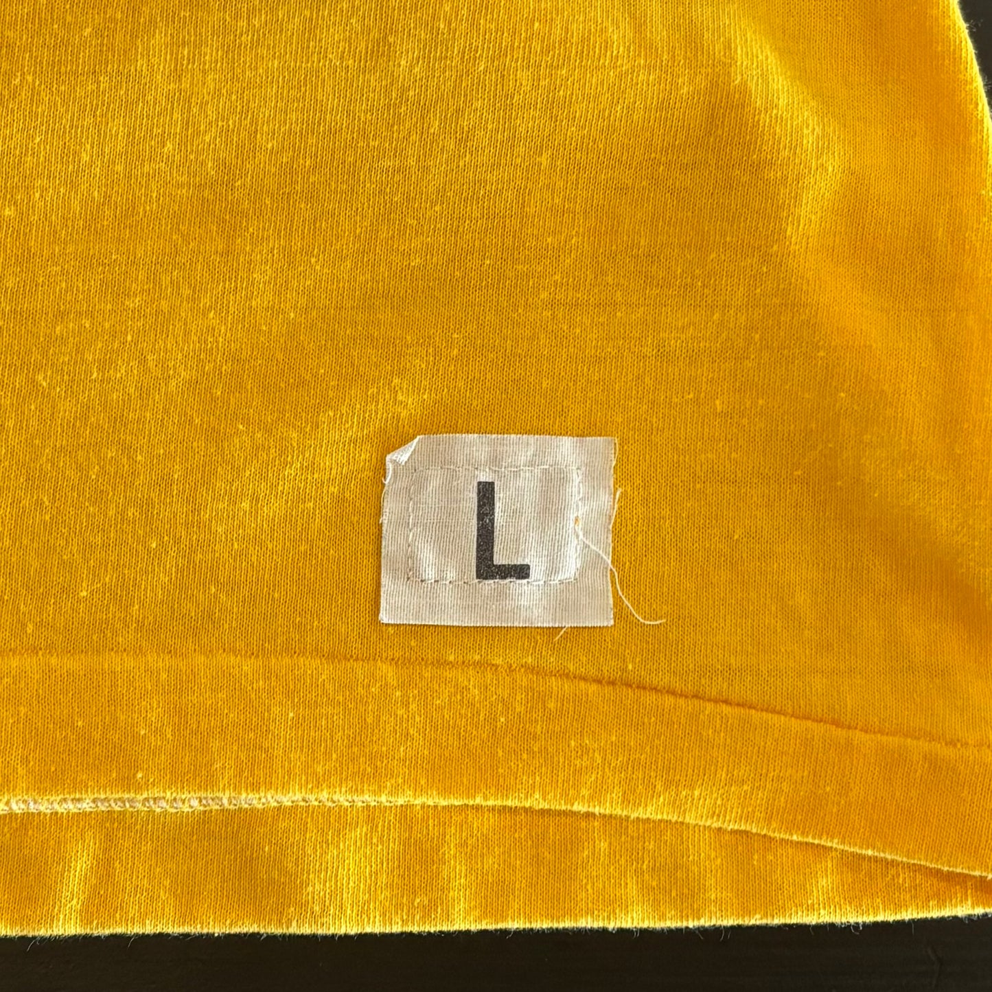 80’s BANTAMS Numbering T-shirt 黄 (L)/A2976T0-SO
