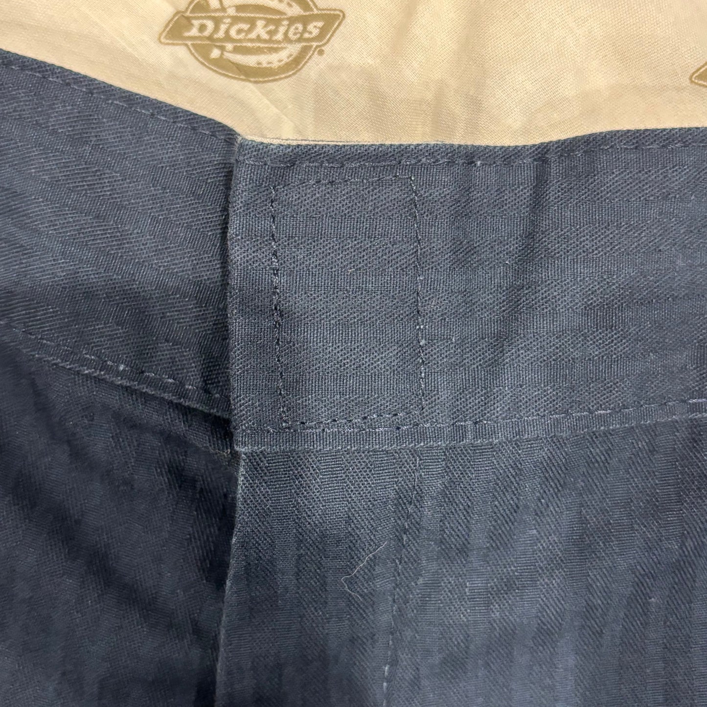 00's Dickies ディッキーズ 815 ストライプ ワークパンツ 紺 (30×32)/B2823P-SO