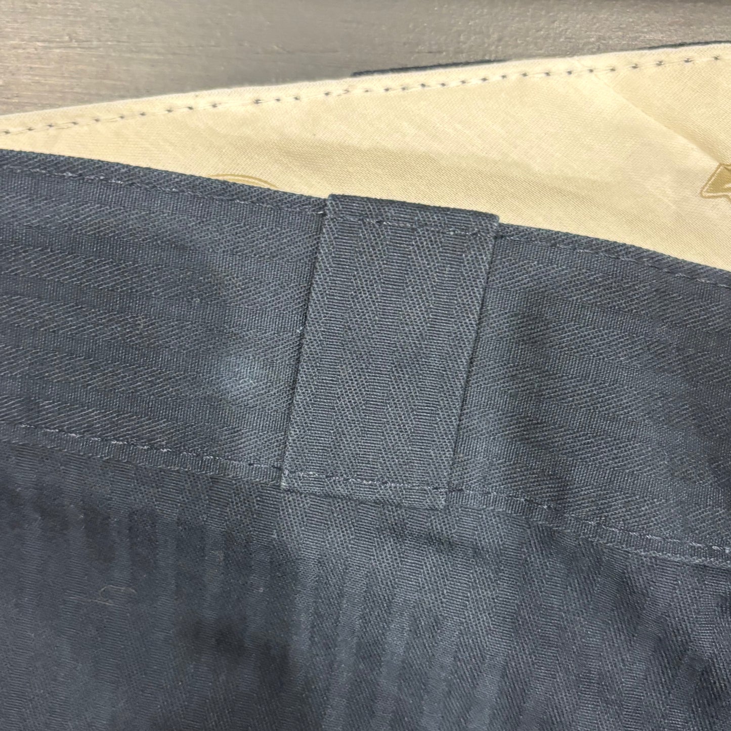 00's Dickies ディッキーズ 815 ストライプ ワークパンツ 紺 (30×32)/B2823P-SO