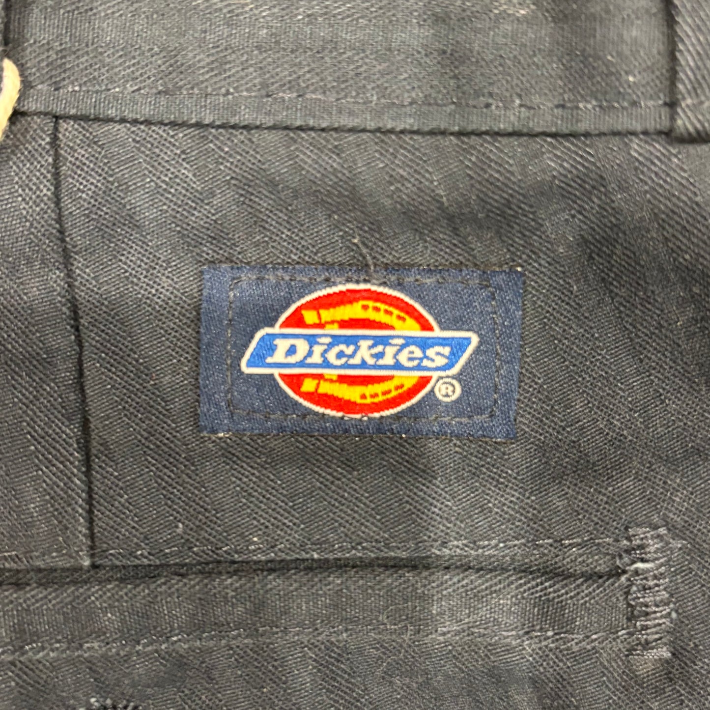 00's Dickies ディッキーズ 815 ストライプ ワークパンツ 紺 (30×32)/B2823P-SO