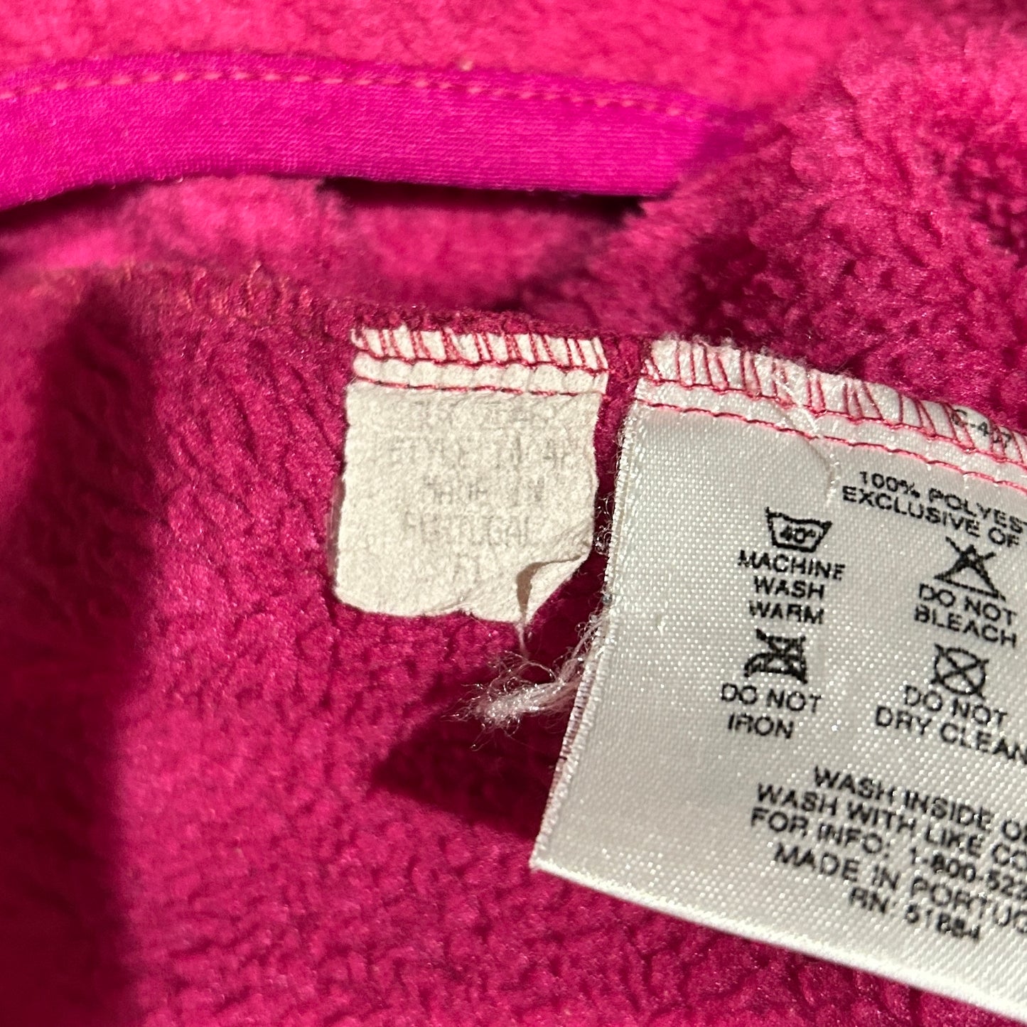 90's Patagonia パタゴニア スナップT フリースプルオーバー マゼンタ (XL)/C0080F-SO