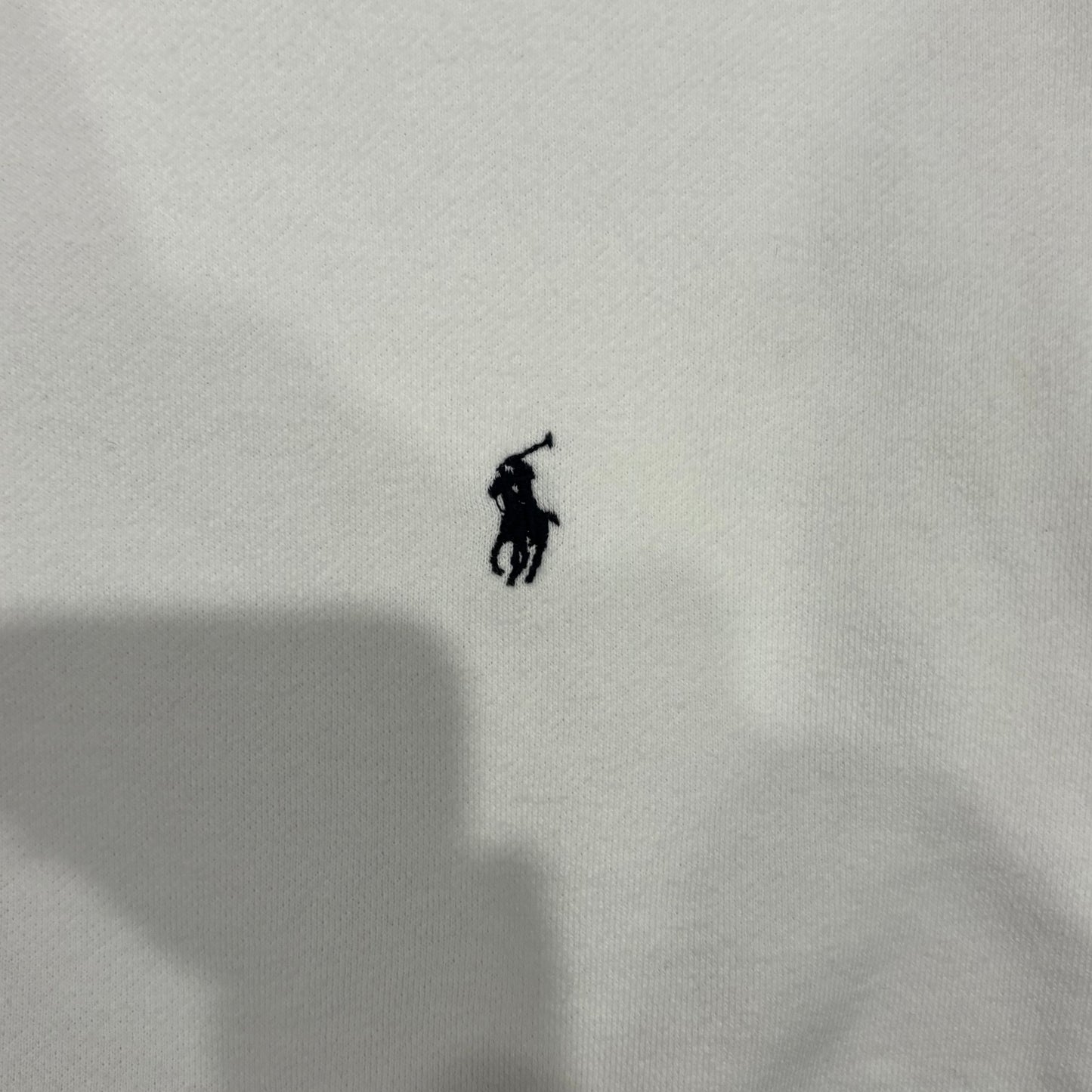 00's Ralph Lauren ラルフローレン 無地スウェット 白 (XL)/B1204S-SO