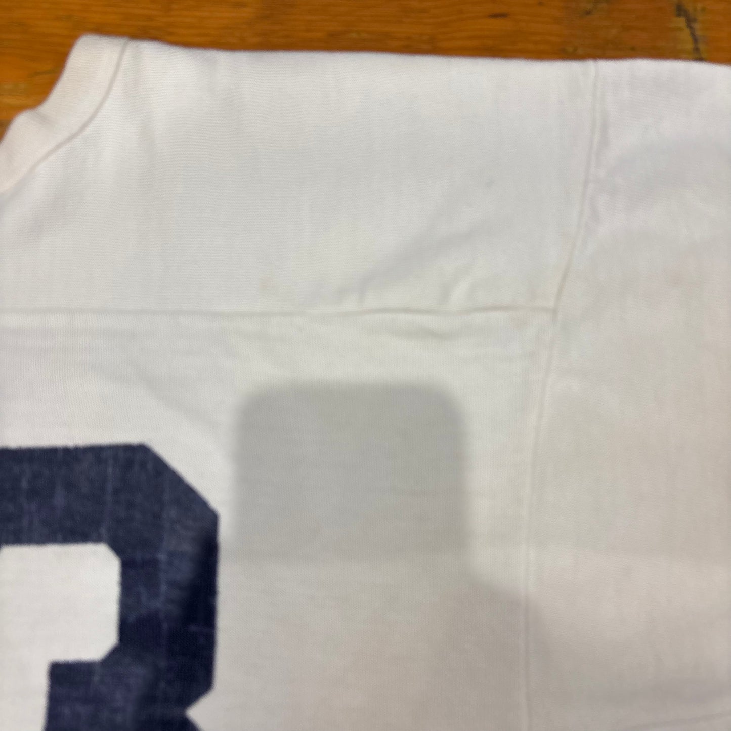 70's RUSSEL フットボールT DELTA FOOTBALL 白 (XL)/A3428T-TO