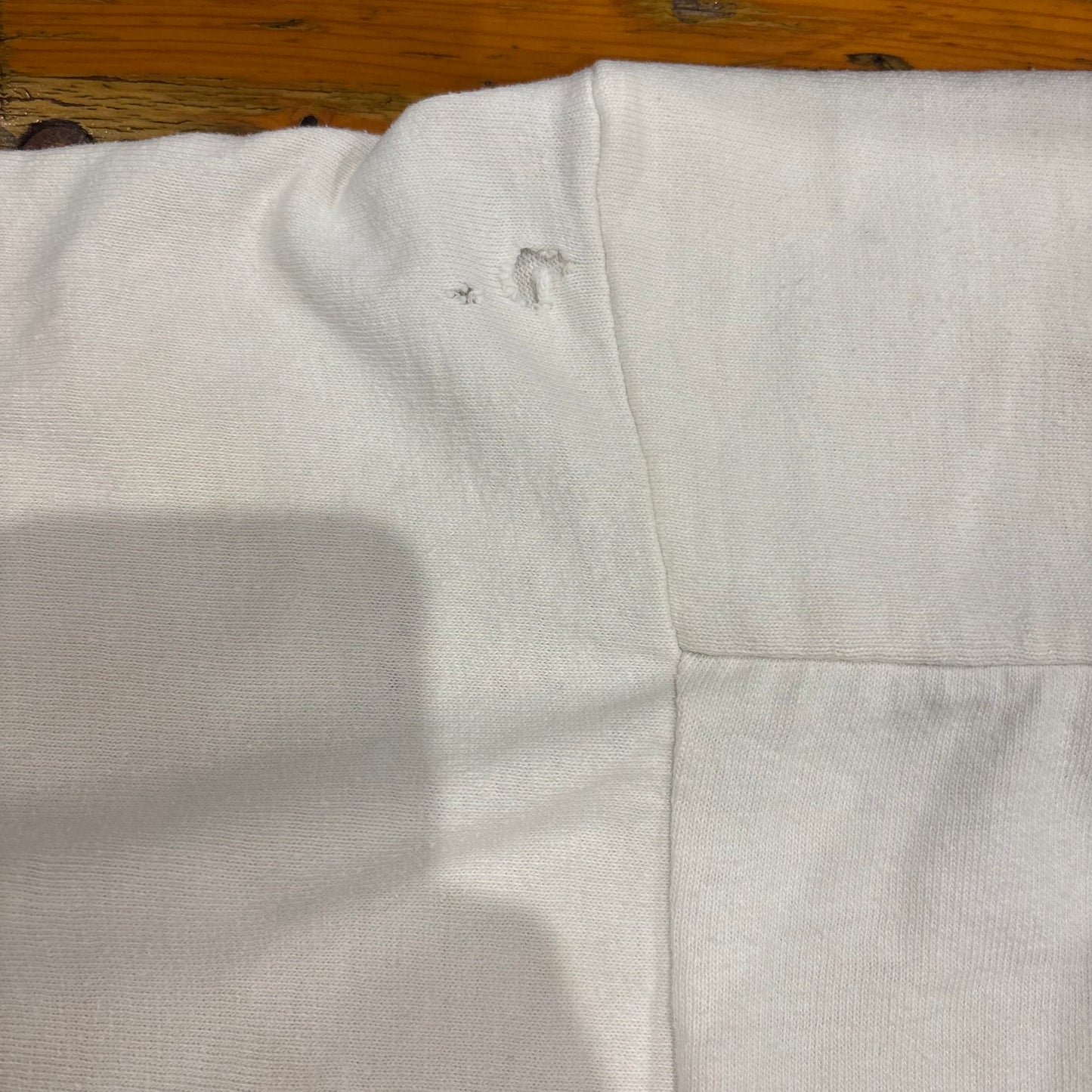 70's RUSSEL フットボールT DELTA FOOTBALL 白 (XL)/A3428T-TO