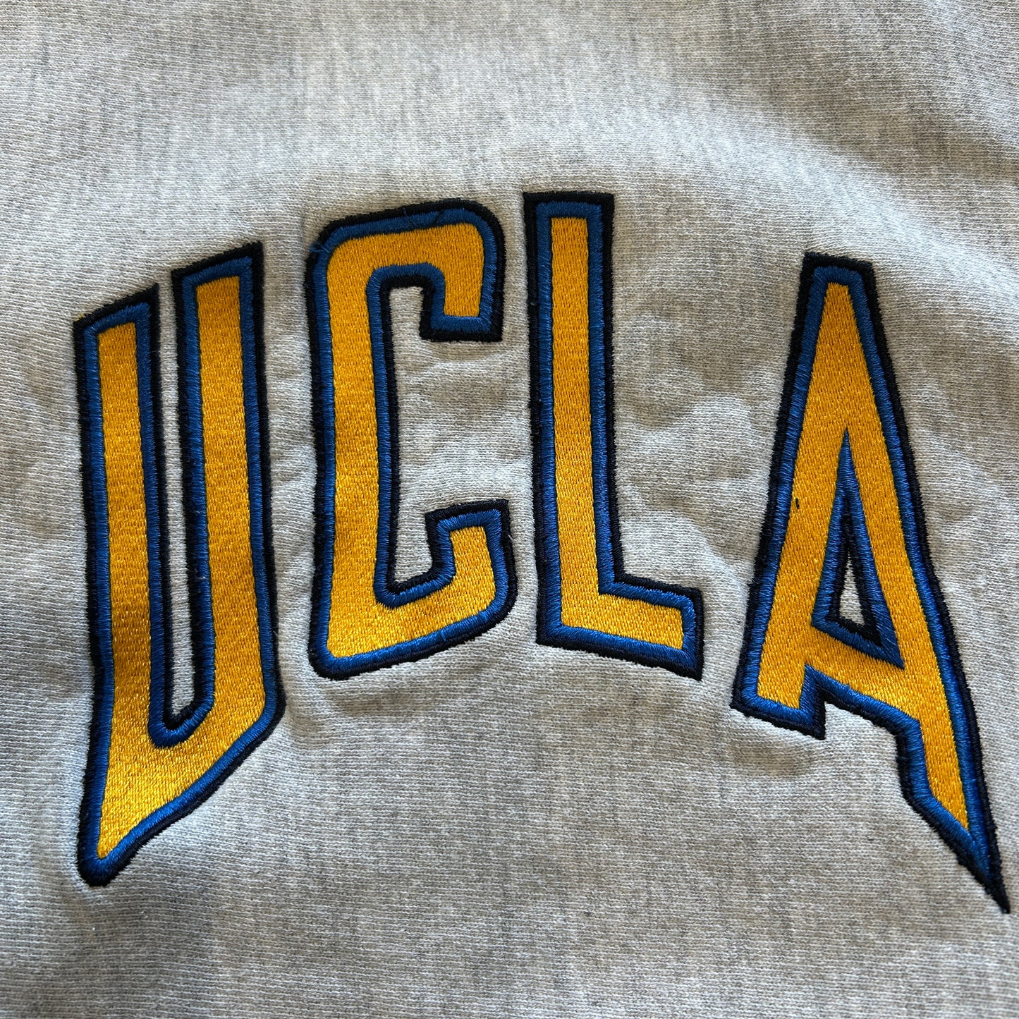90's Champion Reverse Weave リバースウィーブ UCLA 刺繍 スウェット グレー(XXL)/A1054R-SO