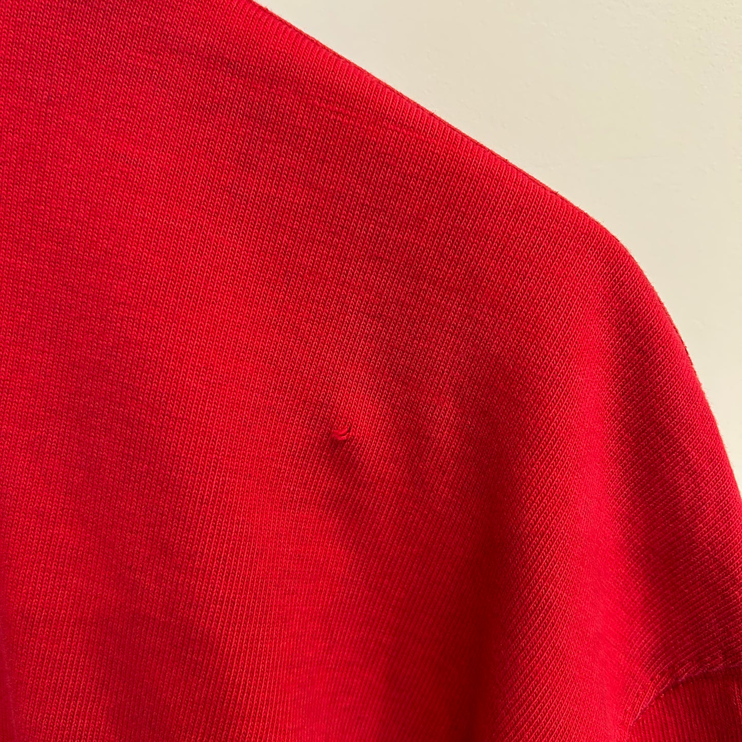 90's Polo Ralph Lauren ラルフローレン"Polo Stadium 1992"OG ラガーシャツ 赤白紺(XL)/B2385T-SO