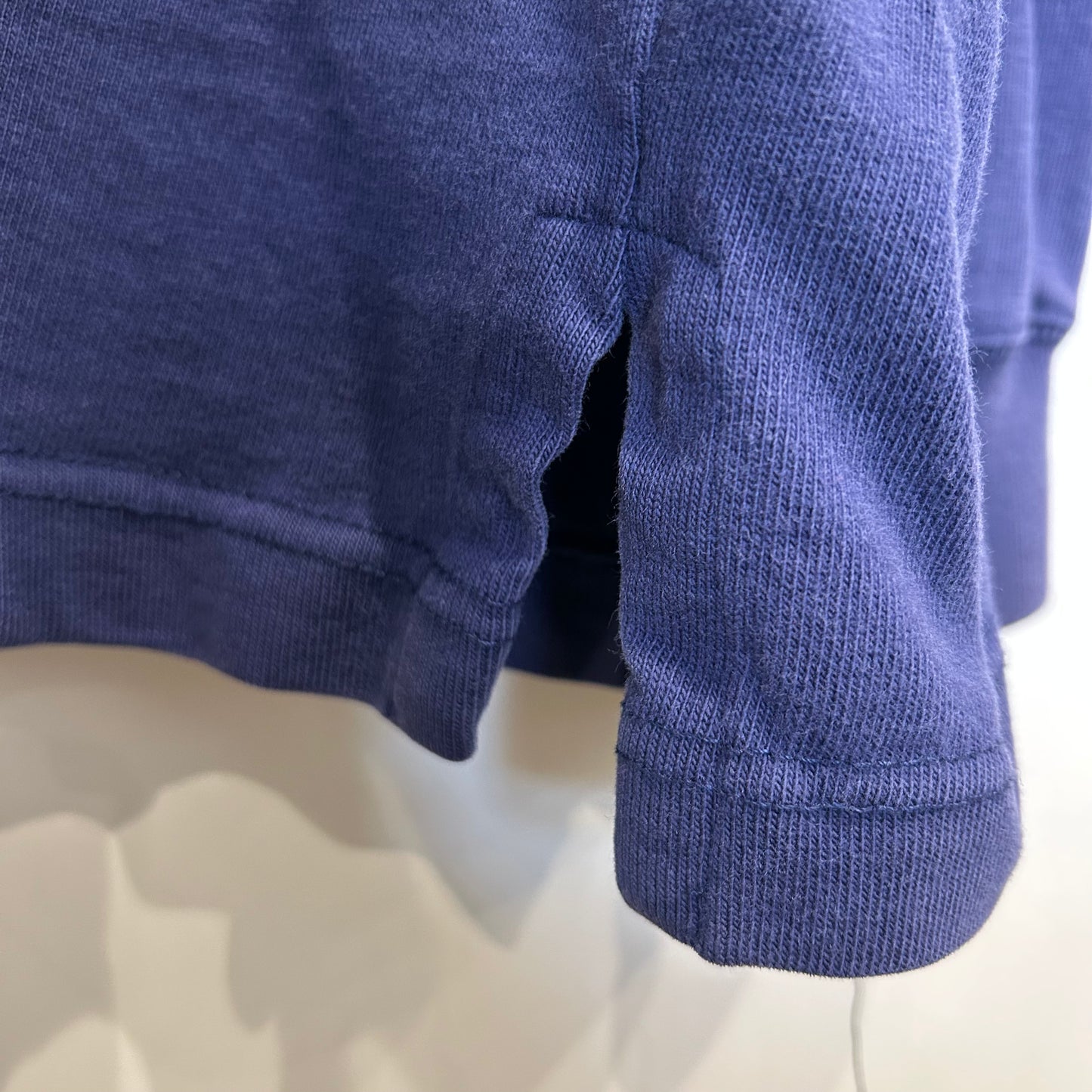 90's Polo Ralph Lauren ラルフローレン"Polo Stadium 1992"OG ラガーシャツ 赤白紺(XL)/B2385T-SO