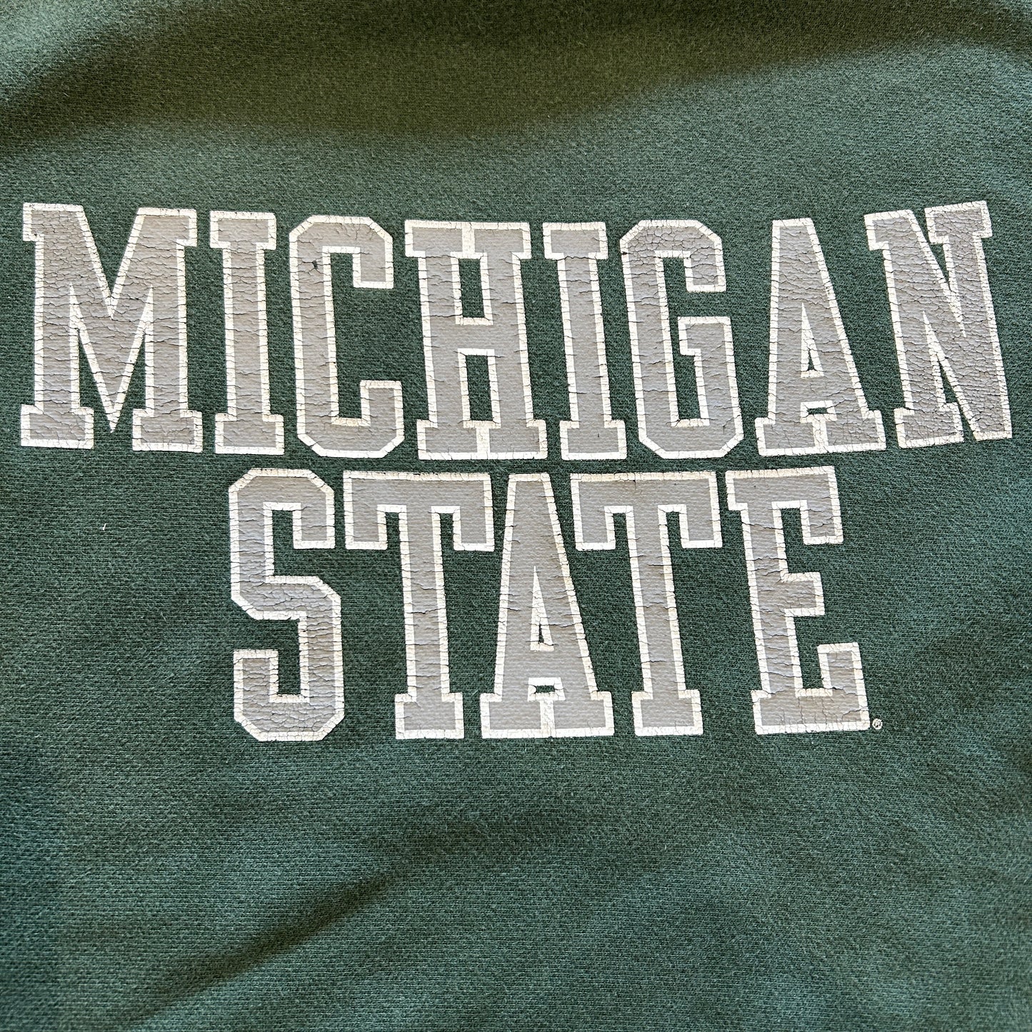 00's Champion Reverse Weave リバースウィーブ MICHIGAN STATE カレッジスウェット (L)/A8136R-SO