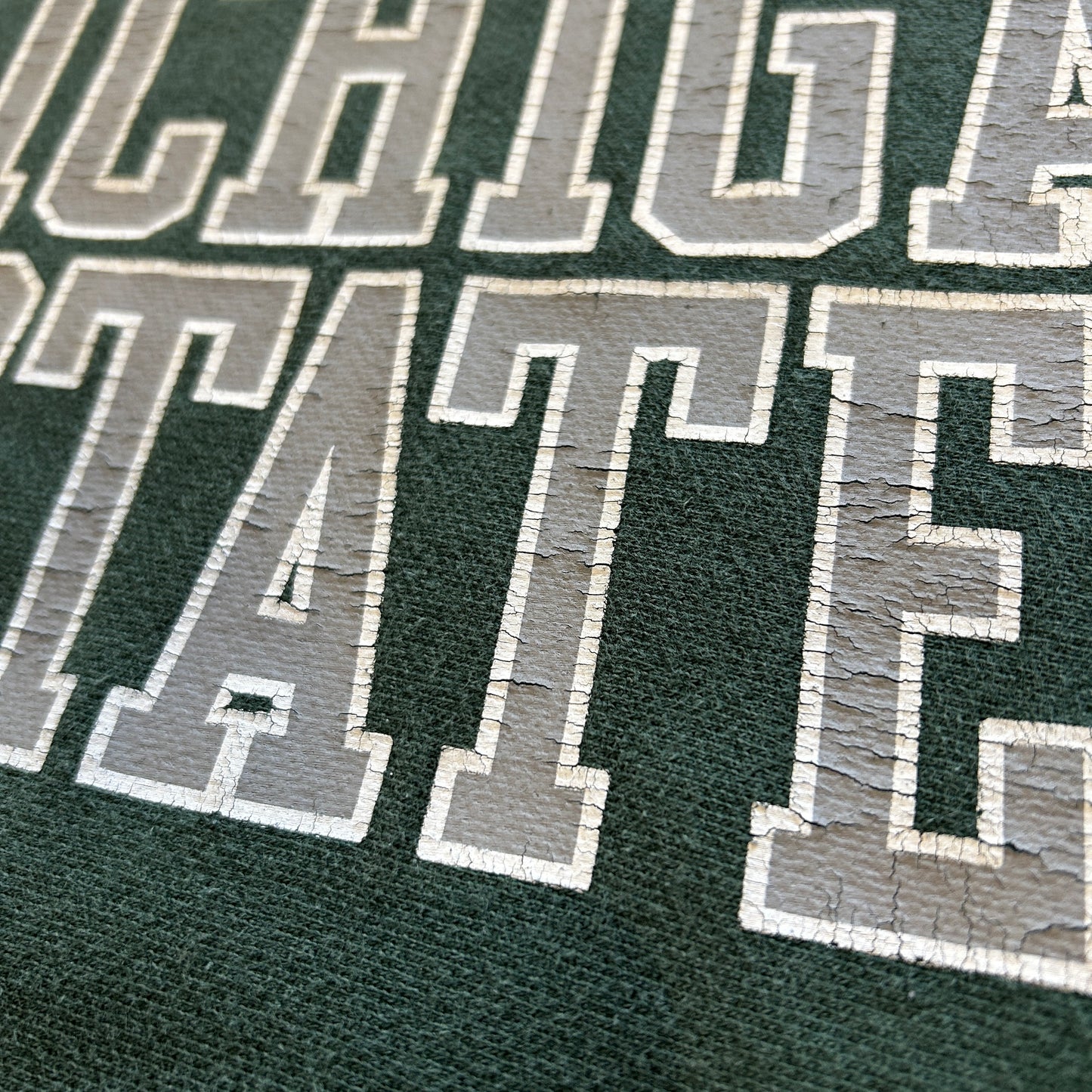 00's Champion Reverse Weave リバースウィーブ MICHIGAN STATE カレッジスウェット (L)/A8136R-SO