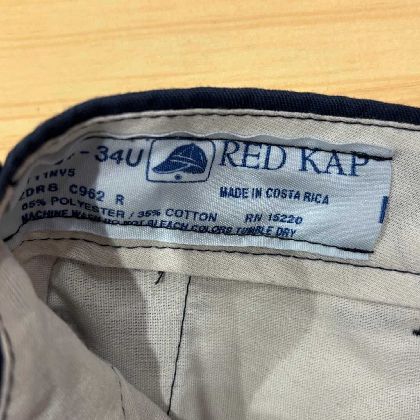 00's RED KAP レッドキャップ PT11 ワークパンツ 紺 (W34)/B2569P-SO