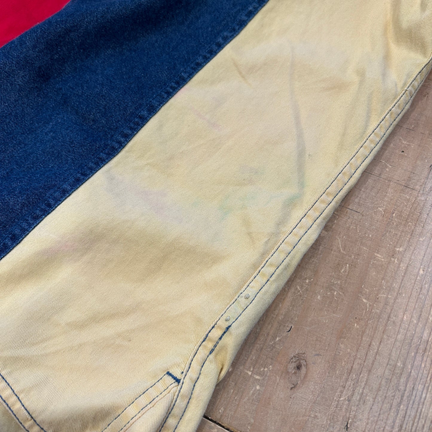 00's COLOURS by ALEXANDER JULIAN denim shirt デニム シャツ マルチカラー (XL)/A7909SH-SO