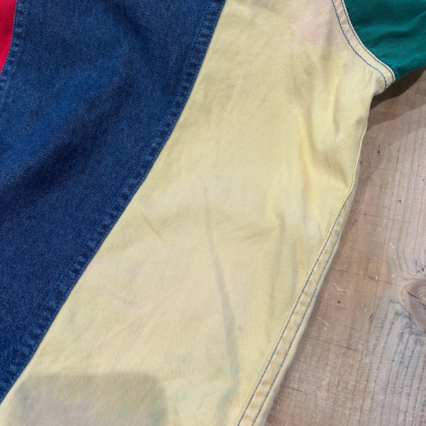 00's COLOURS by ALEXANDER JULIAN denim shirt デニム シャツ マルチカラー (XL)/A7909SH-SO