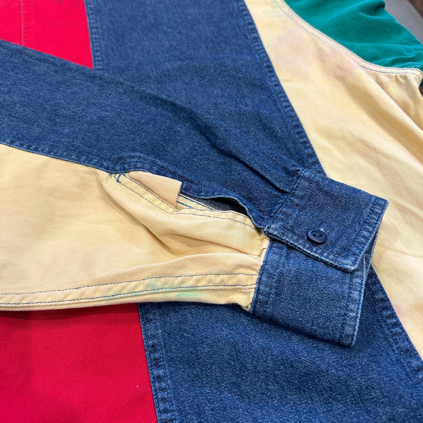 00's COLOURS by ALEXANDER JULIAN denim shirt デニム シャツ マルチカラー (XL)/A7909SH-SO