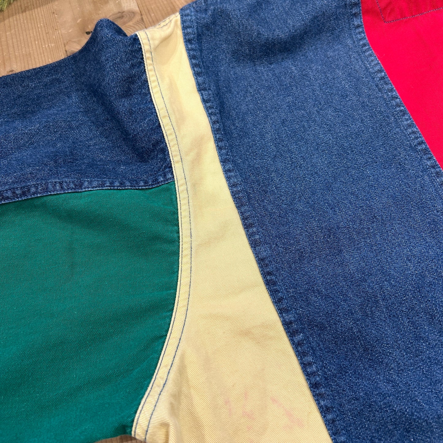00's COLOURS by ALEXANDER JULIAN denim shirt デニム シャツ マルチカラー (XL)/A7909SH-SO