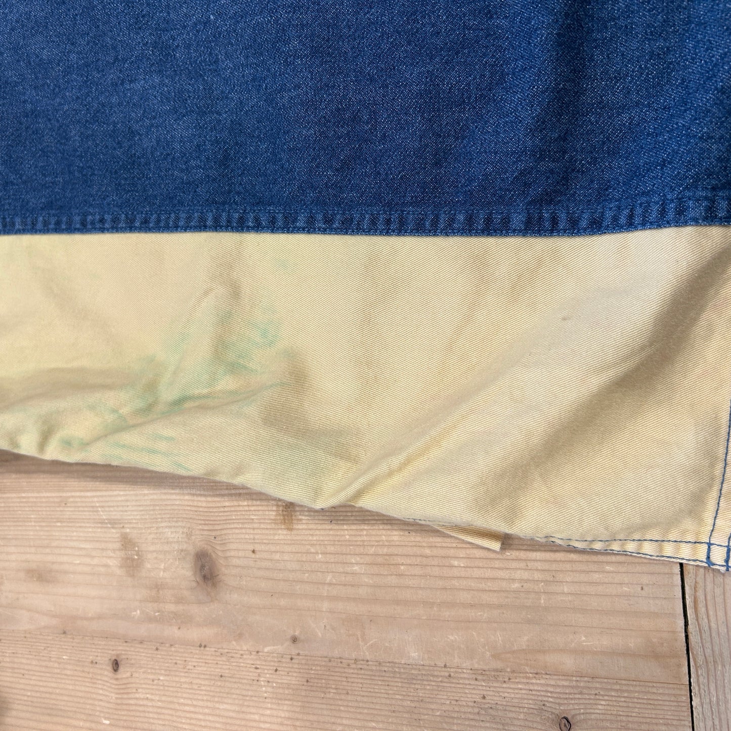 00's COLOURS by ALEXANDER JULIAN denim shirt デニム シャツ マルチカラー (XL)/A7909SH-SO