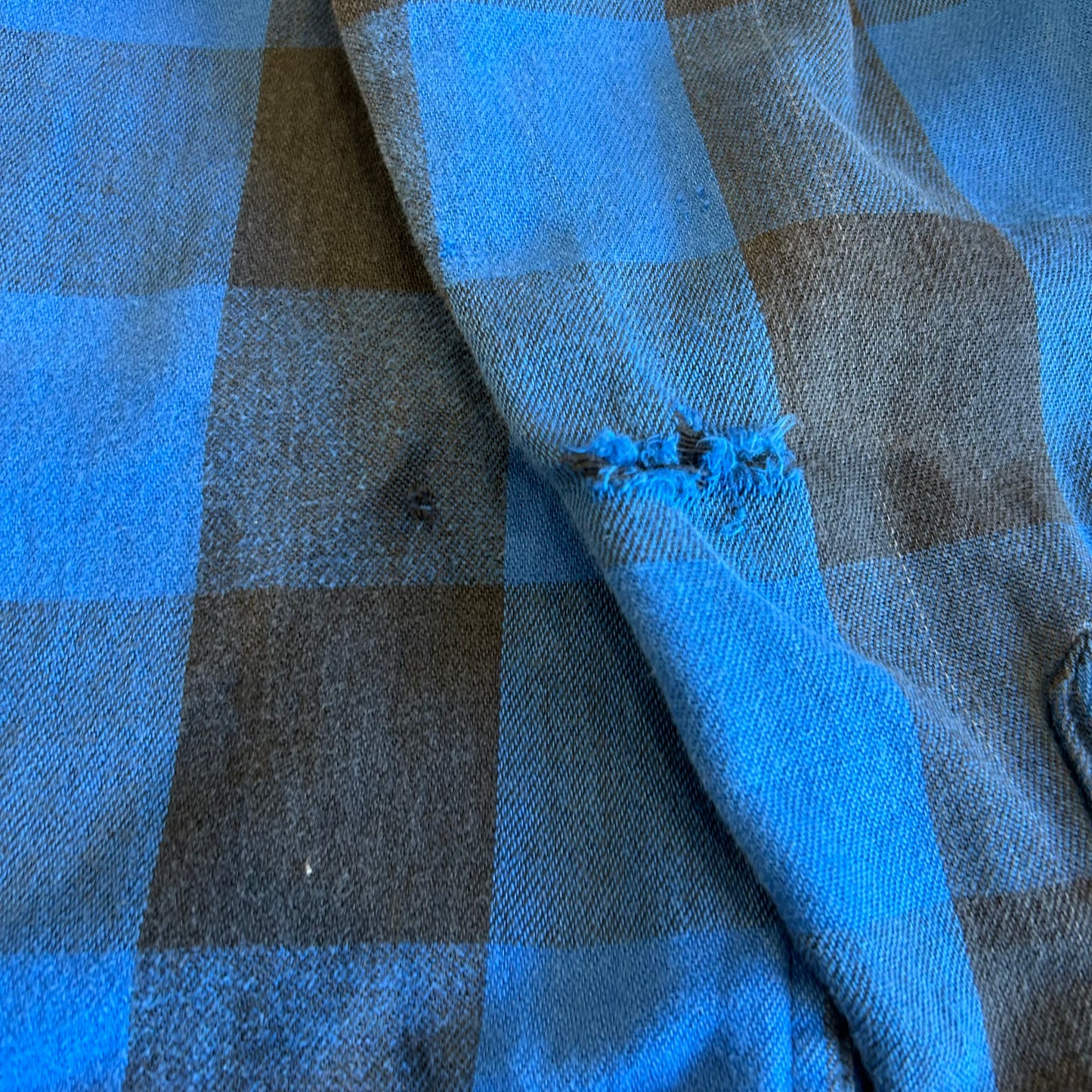 90's ST JOHN'S BAY ネルシャツ バッファローチェック (M)/A5655SH-SO