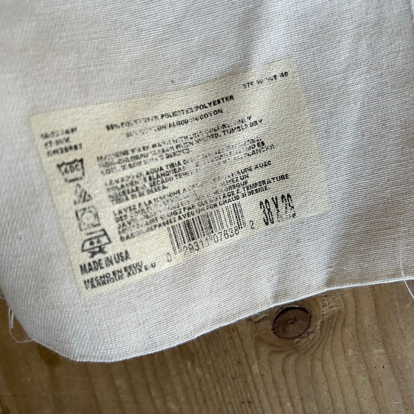 Dickies ワークパンツ made in USA 黒(38×29)/A6102P-SO