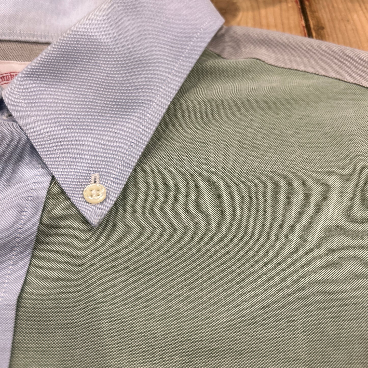 00's BROOKS BROTHERS BD shirt ブルックスブラザーズ クレイジーパターン シャツ (L)/A7951SH-SO