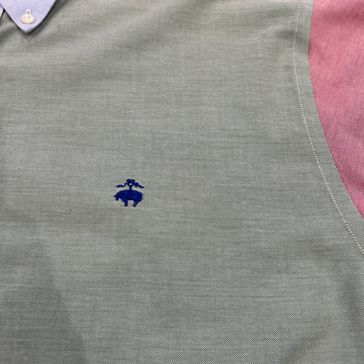 00's BROOKS BROTHERS BD shirt ブルックスブラザーズ クレイジーパターン シャツ (L)/A7951SH-SO