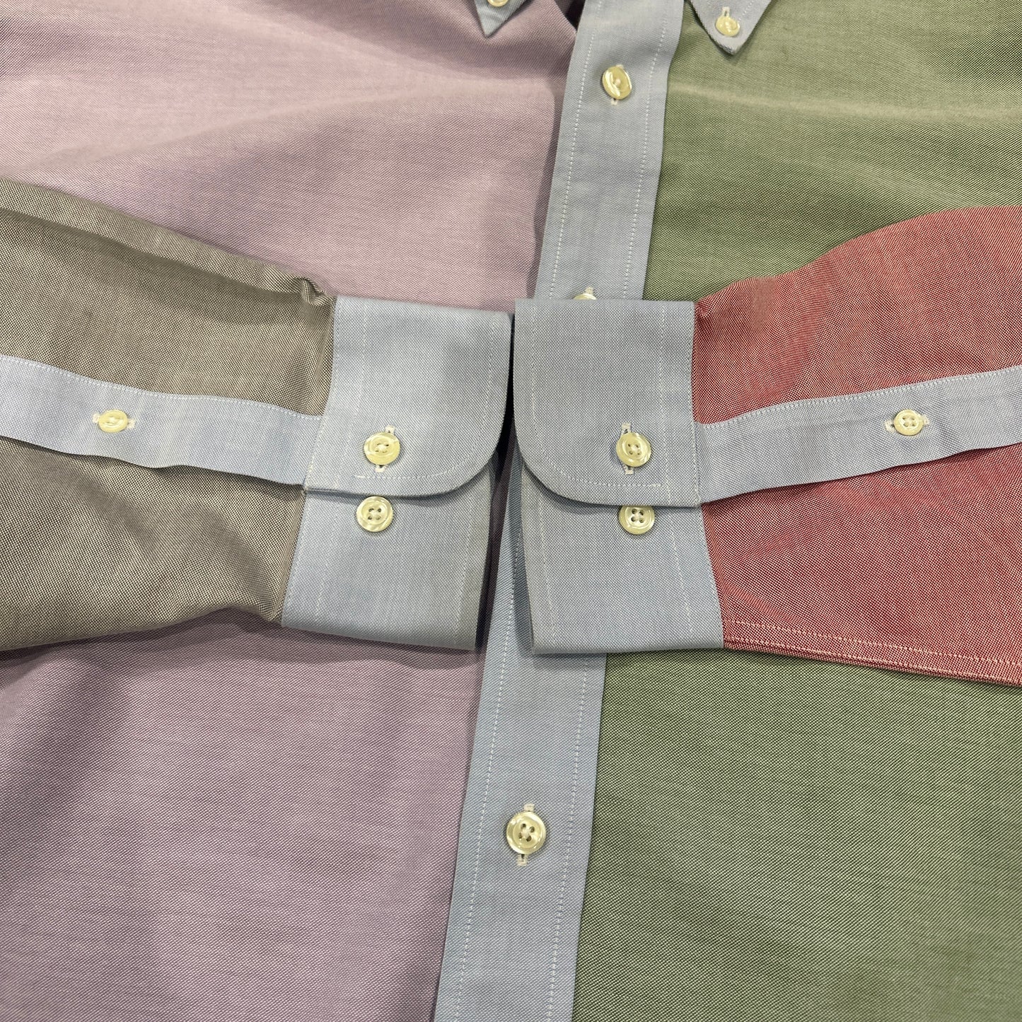 00's BROOKS BROTHERS BD shirt ブルックスブラザーズ クレイジーパターン シャツ (L)/A7951SH-SO
