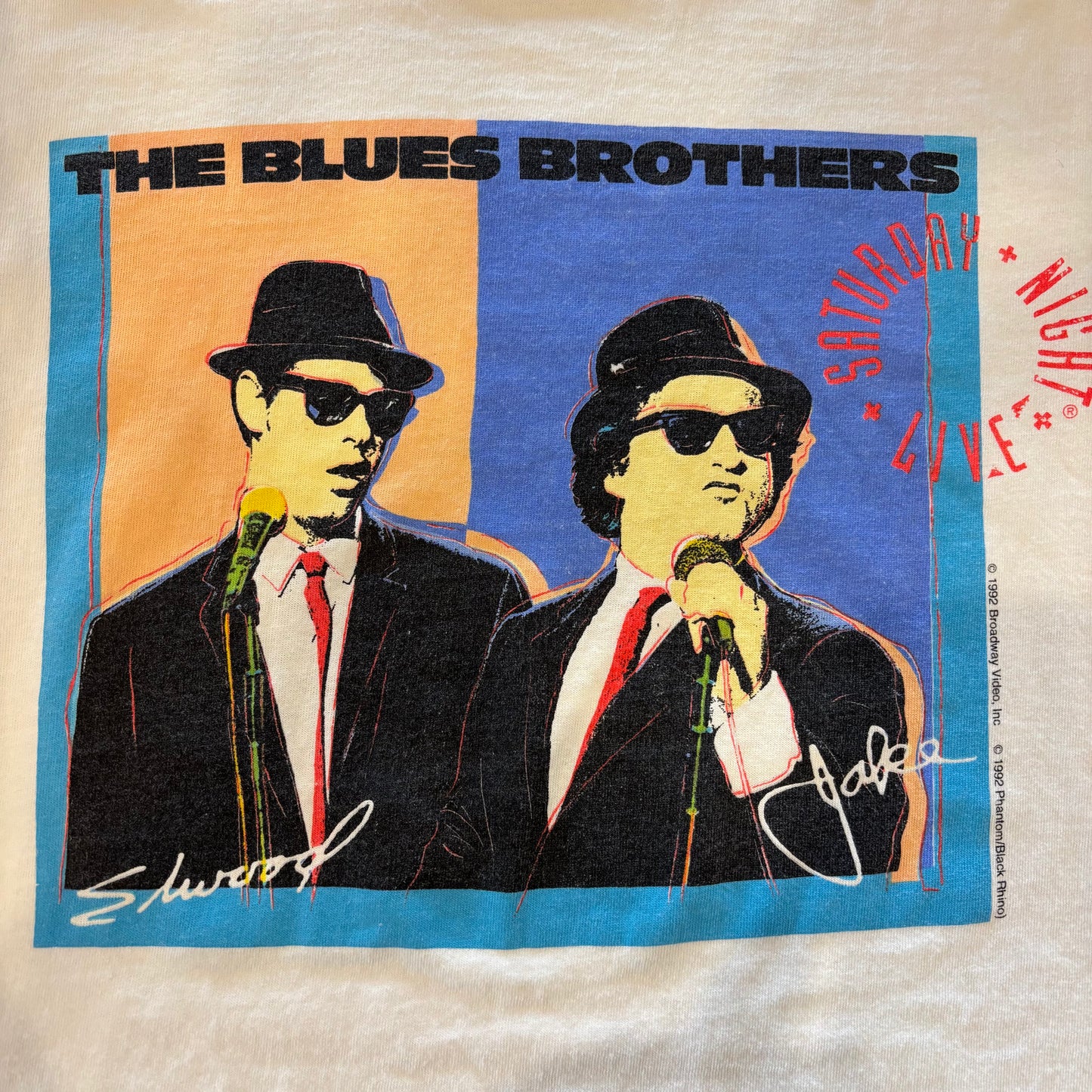 90's THE BLUES BROTHERS Tシャツ ホワイト (M)/A4721T-SO