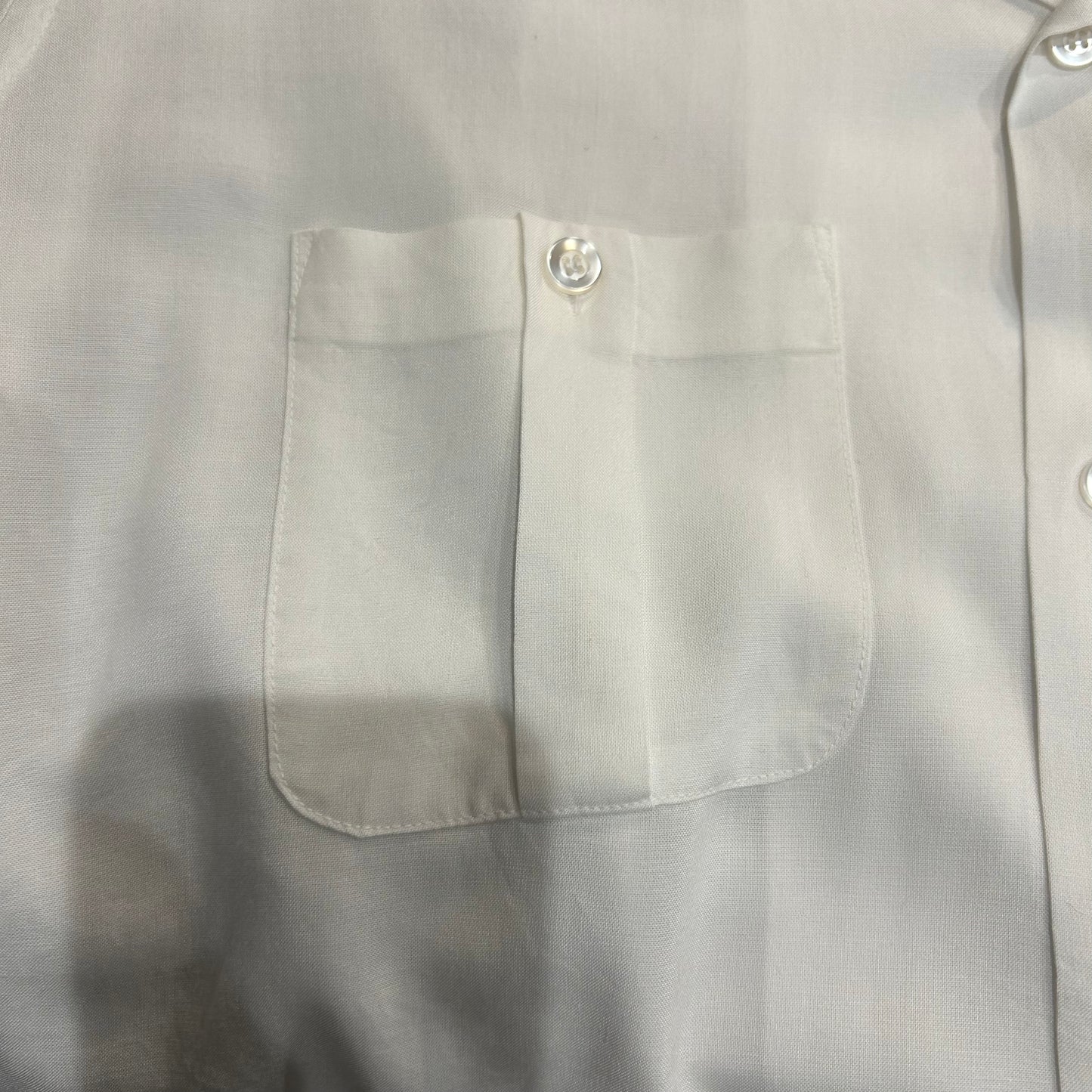 60's Hilton レーヨンボーリングシャツ BUDWEISER バドワイザー 白(L)/A3240SH-SO