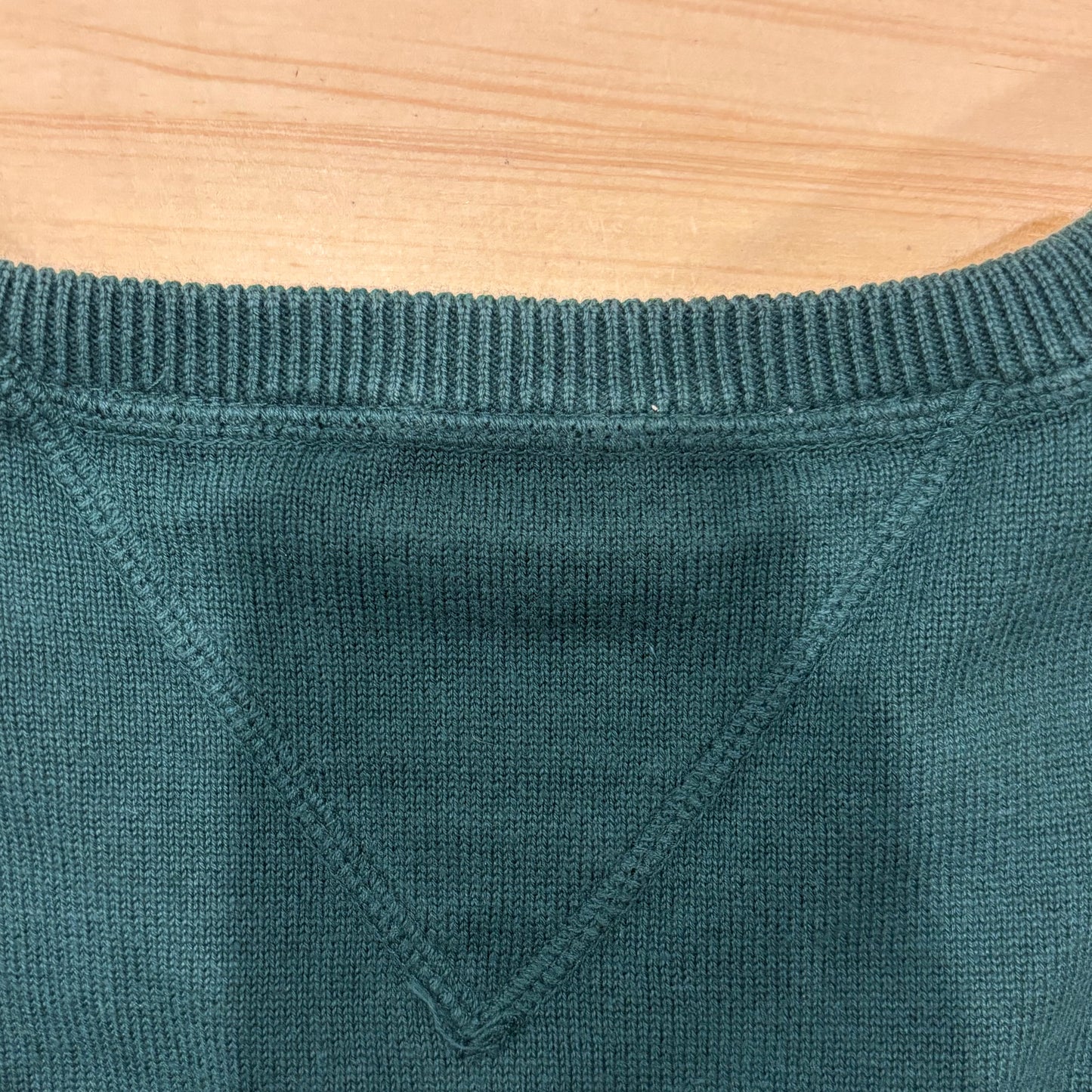 00's Tommy Hilfiger トミーヒルフィガー ベスト 緑 (L)/B2347V-SO