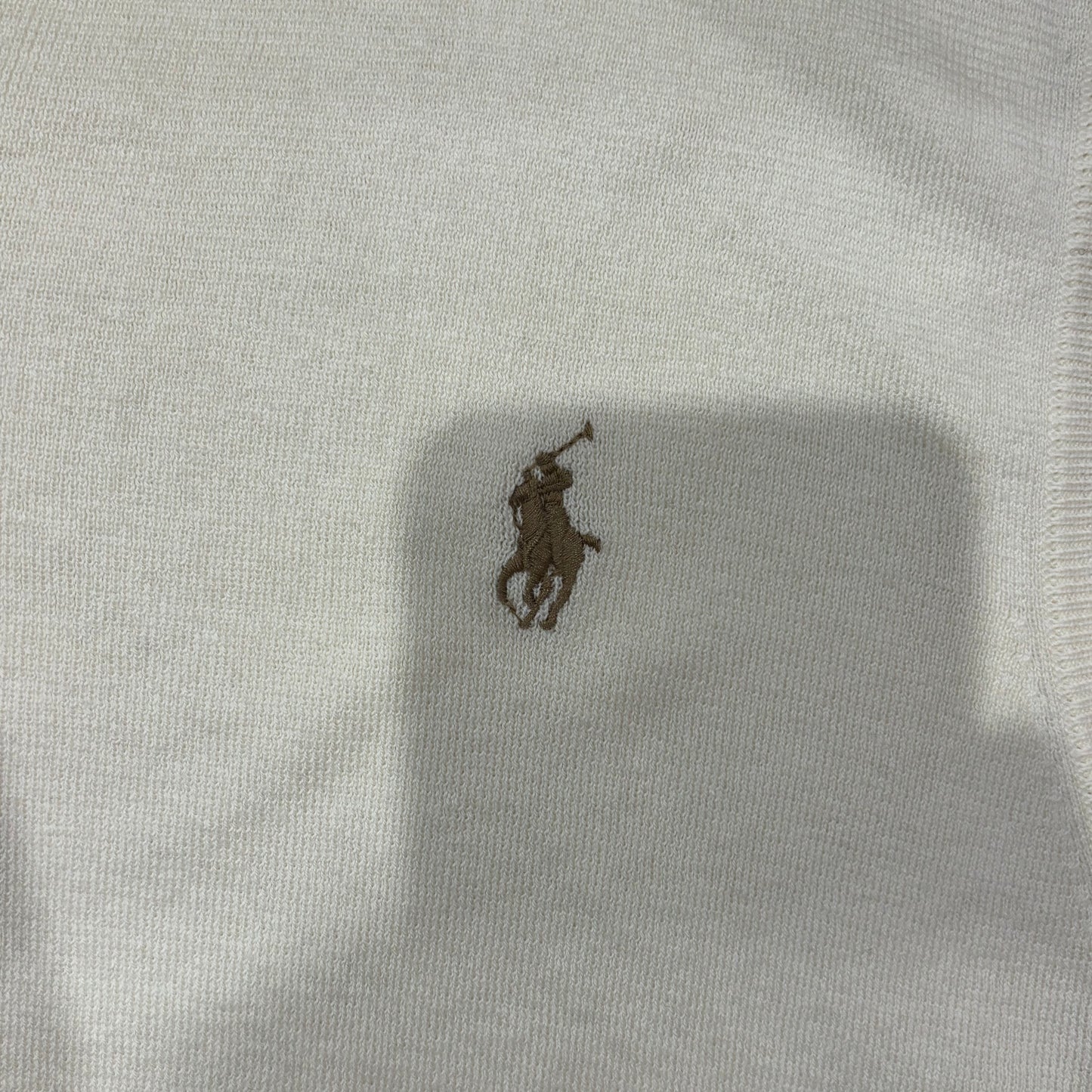 00's Polo Ralph Lauren ラルフローレン ベスト 未使用 白 (XXL)/B2268V-SO