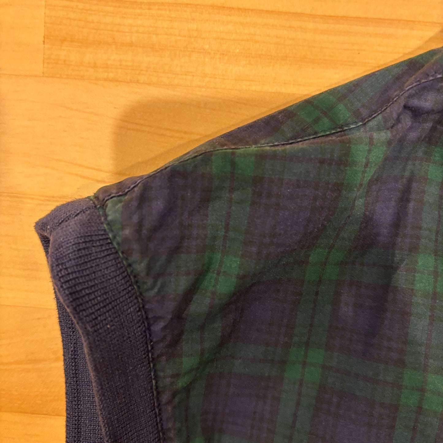 00's POLO GOLF Ralph Lauren ラルフローレン リバーシブルベスト 紺緑 (サイズ不明)/A7717V-SO