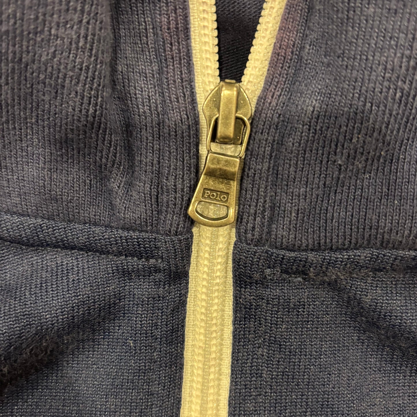 00's Polo by Ralph Lauren ラルフローレン "POLO"ロゴ トラックジャケット 紺 (L)/B0518J-SO