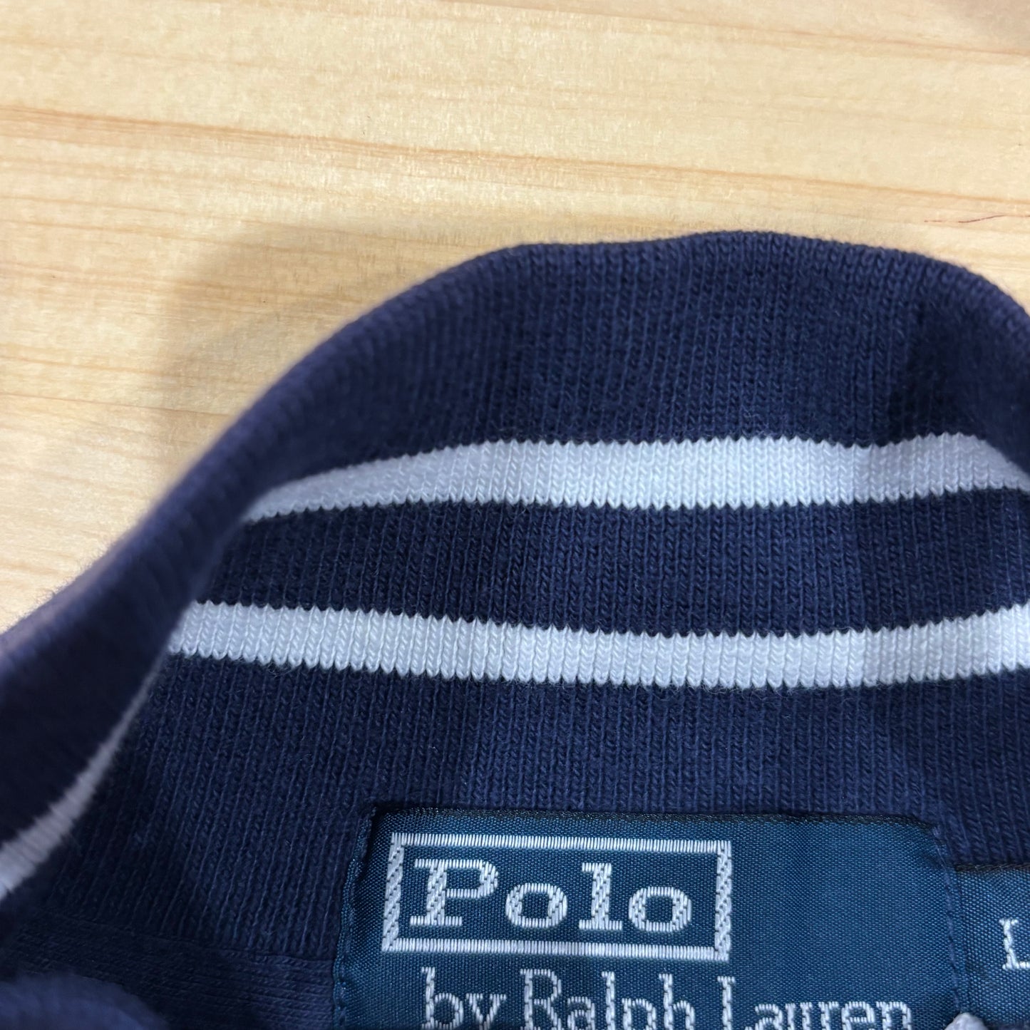 00's Polo by Ralph Lauren ラルフローレン "POLO"ロゴ トラックジャケット 紺 (L)/B0518J-SO