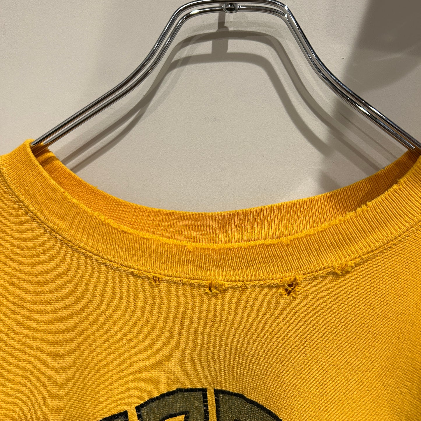 80's Champion Reverse Weave リバースウィーブ MIZZOU 黄色(XL)/A8624