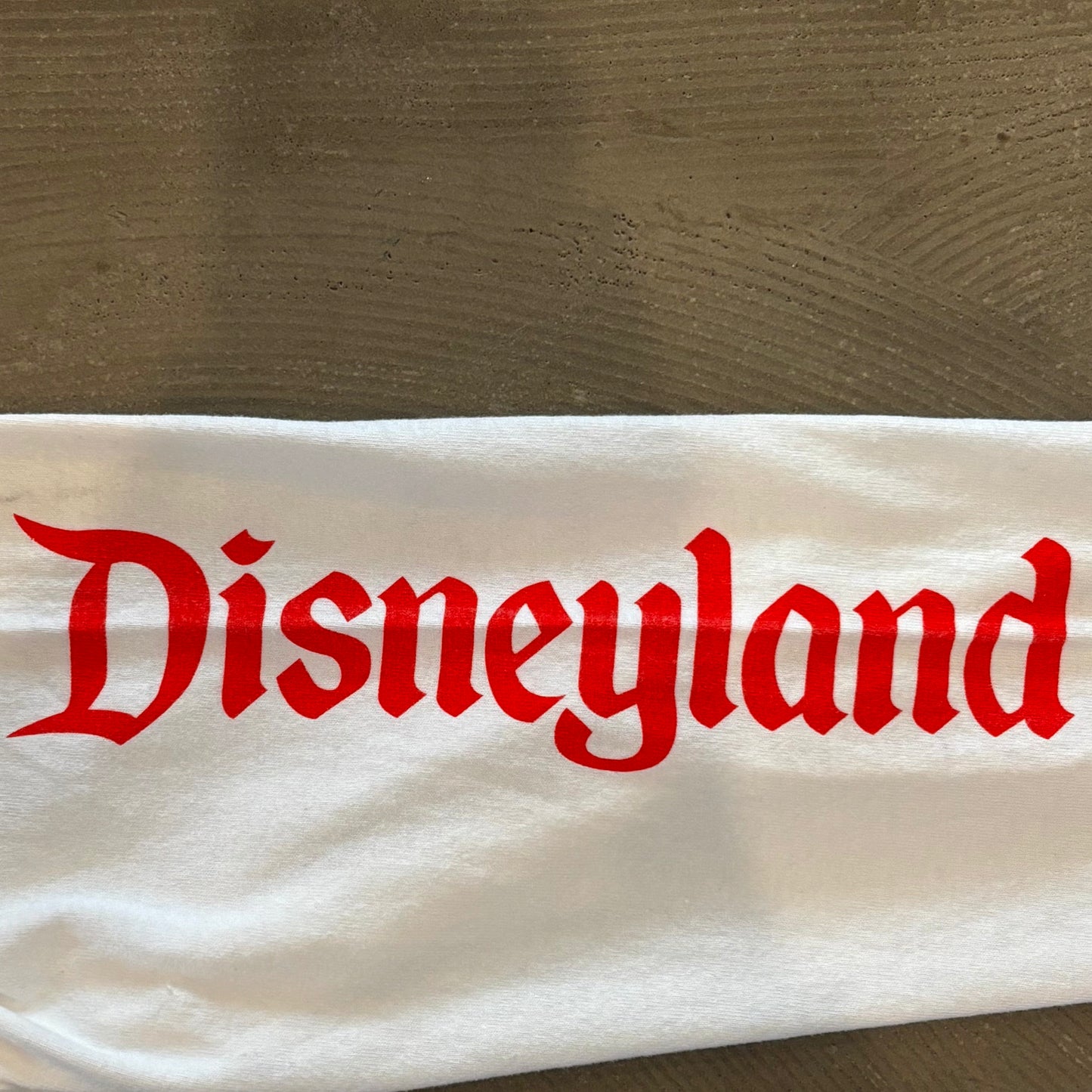 90's 40years of Adventures Disney T-shirt 白 (サイズ不明)/A3836T-SO