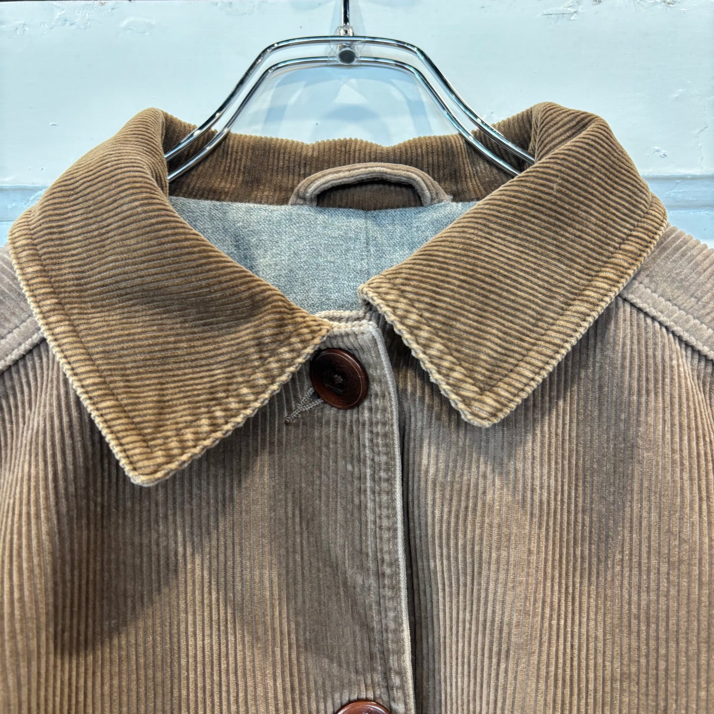 90's L.L.Bean WOMEN'S コーデュロイ ハンティングジャケット ブラウン S /A5581J-SO