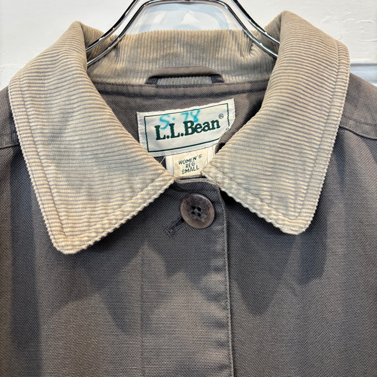 90's L.L.Bean WOMEN'S ハンティングジャケット グレー S /A7797J-SO