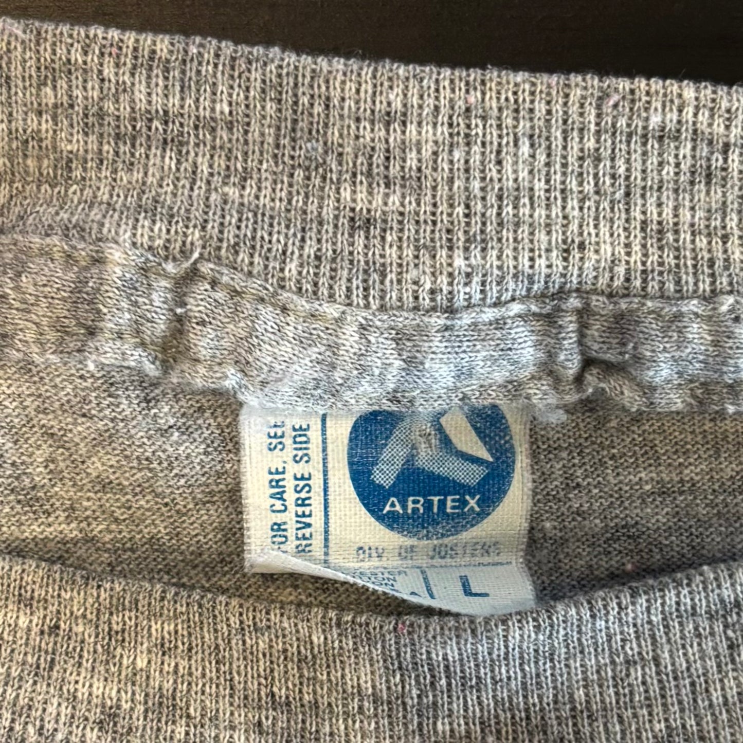 80's ARTEX WAMBO AIR FORCE Tシャツ グレー(L)/A3821T-SO