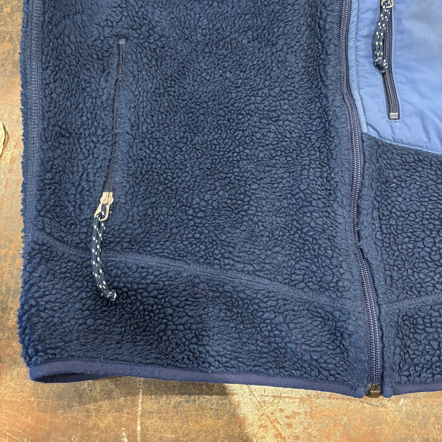 90's Patagonia retro x vest パタゴニア レトロ X ベスト フリース ネイビー (L)/A1516V-SO